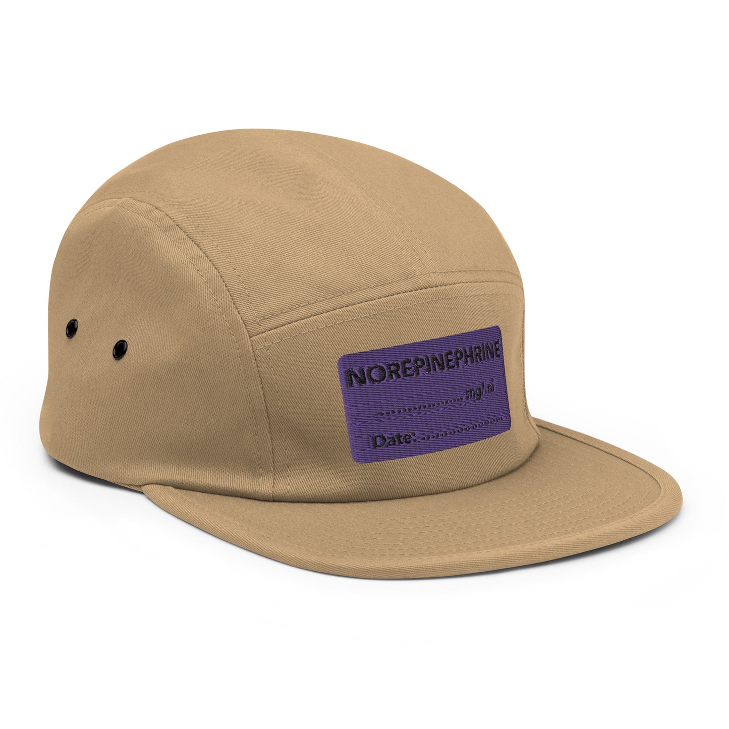 Norepinephrine Embroidered Five Panel Hat