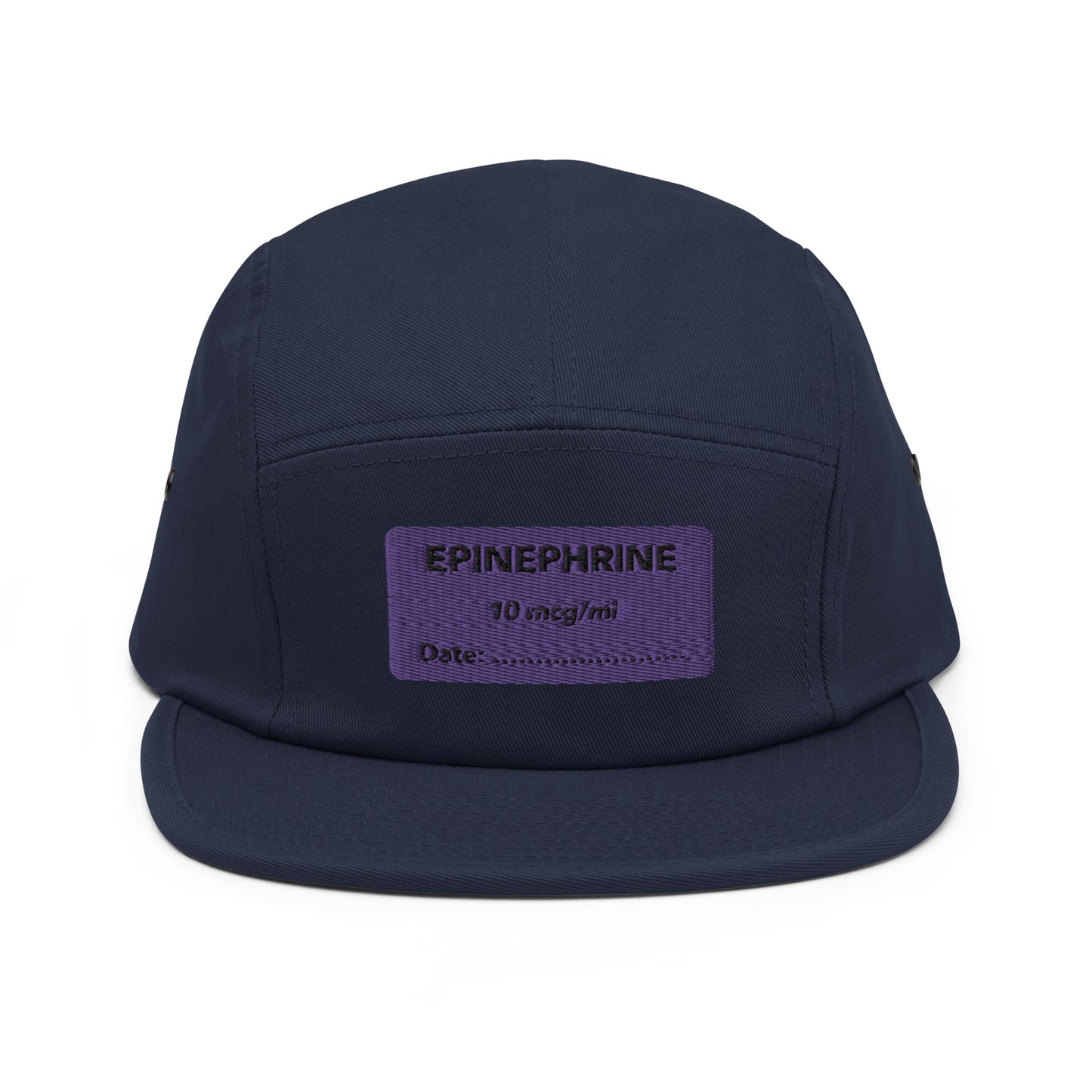 Epinephrine Embroidered Five Panel Hat
