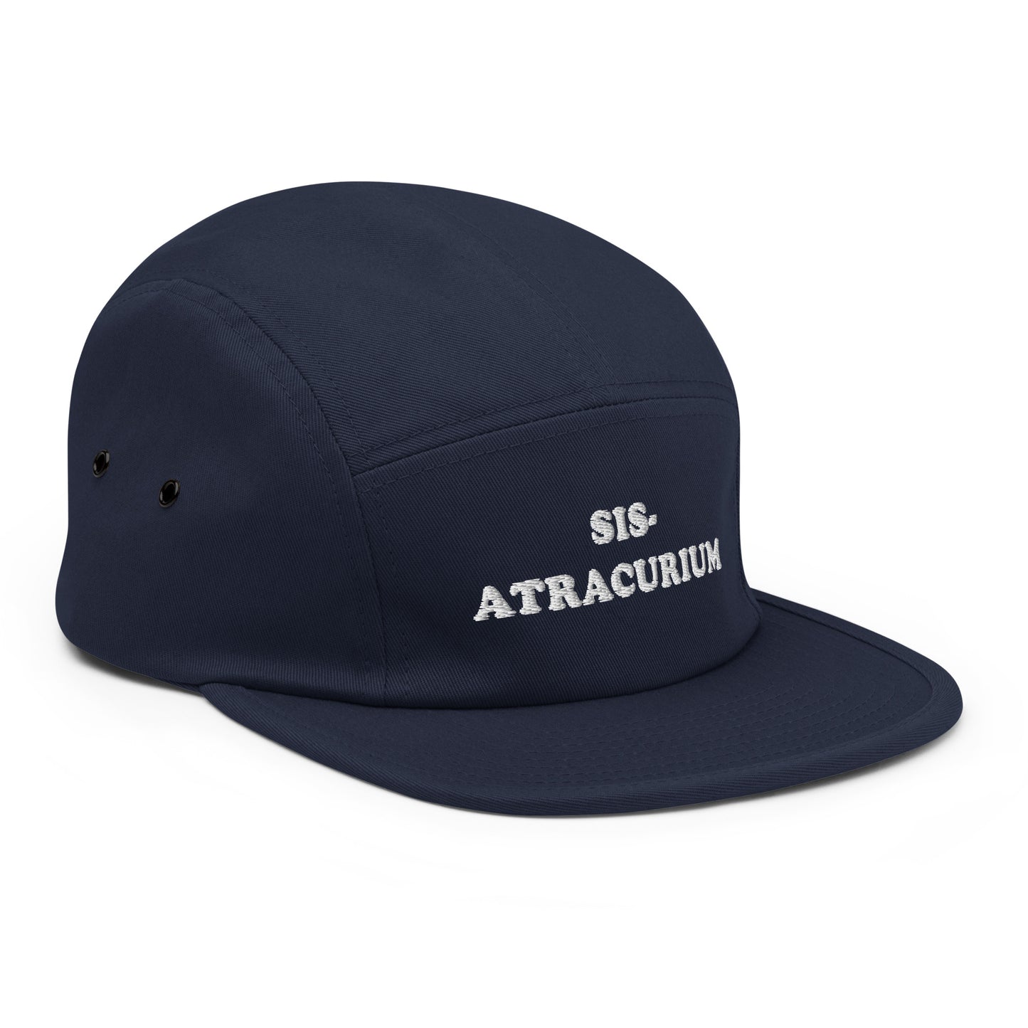Sis-Atracurium Embroidered Five Panel Hat