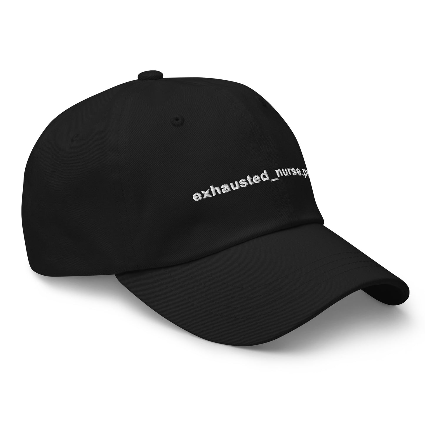 Exhausted_nurse.png Embroidered Hat