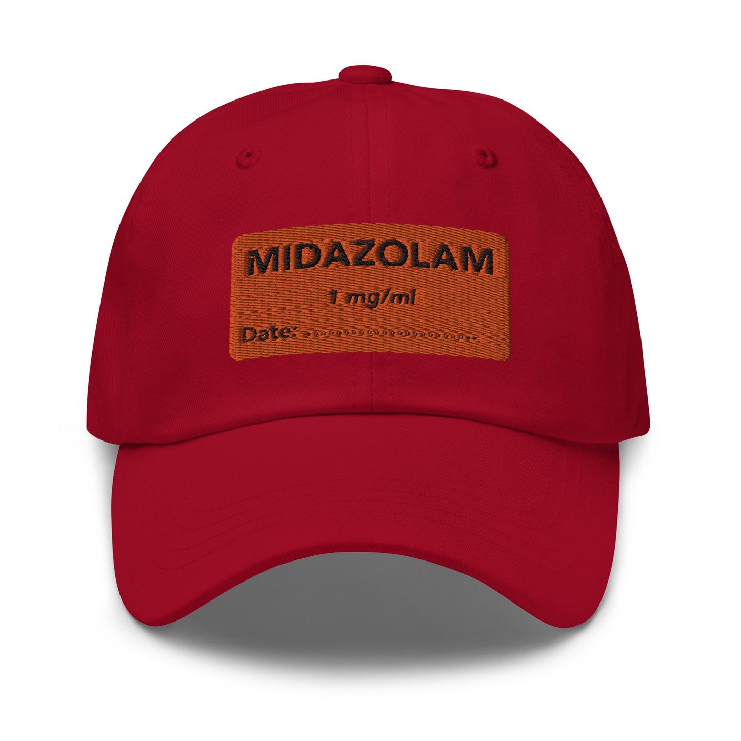 Midazolam Embroidered Hat