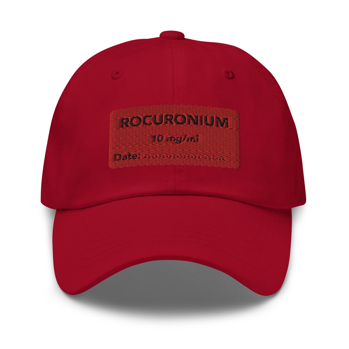 Rocuronium Embroidered Hat