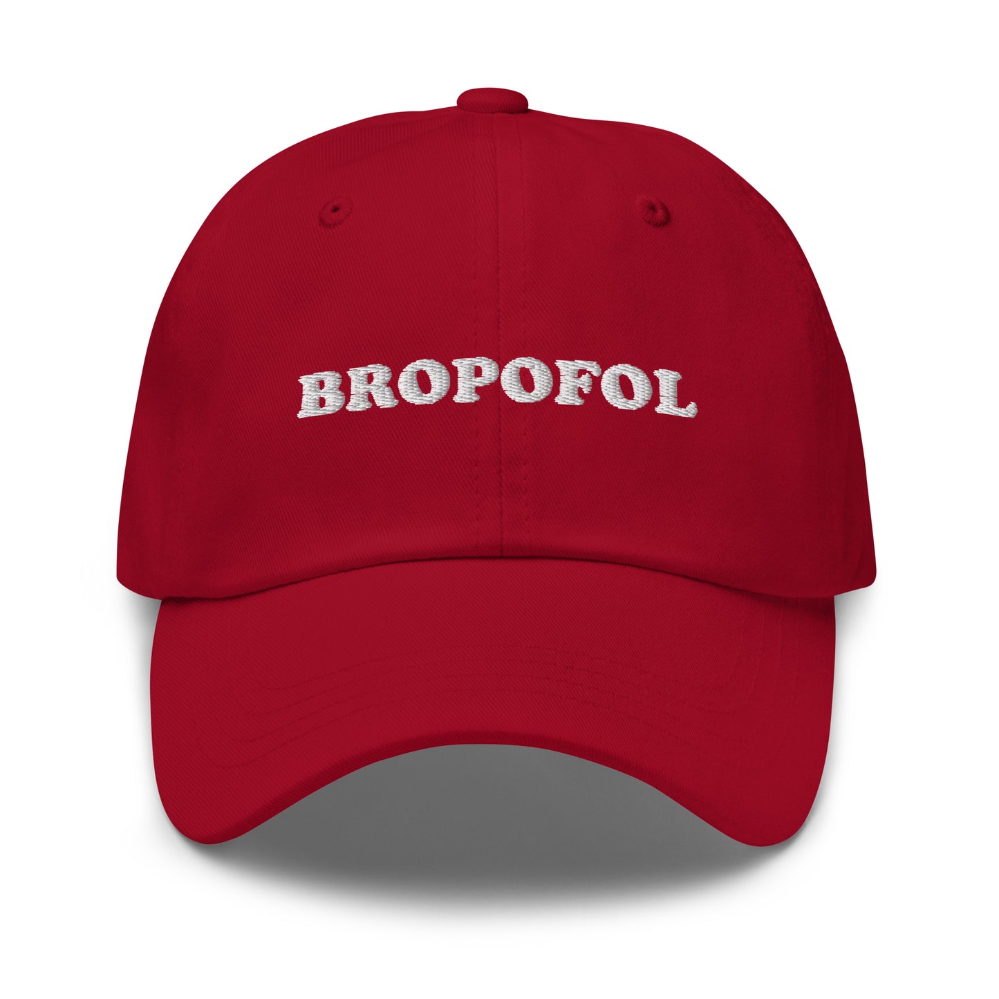 Bropofol Embroidered Hat