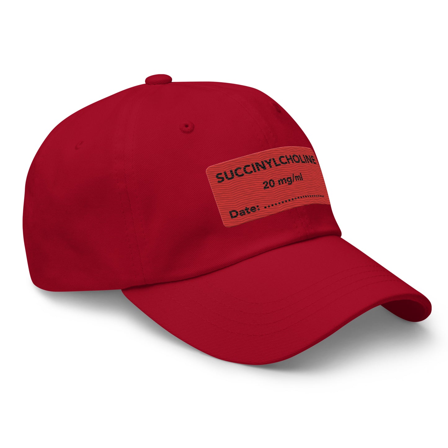 Succinylcholine Embroidered Hat