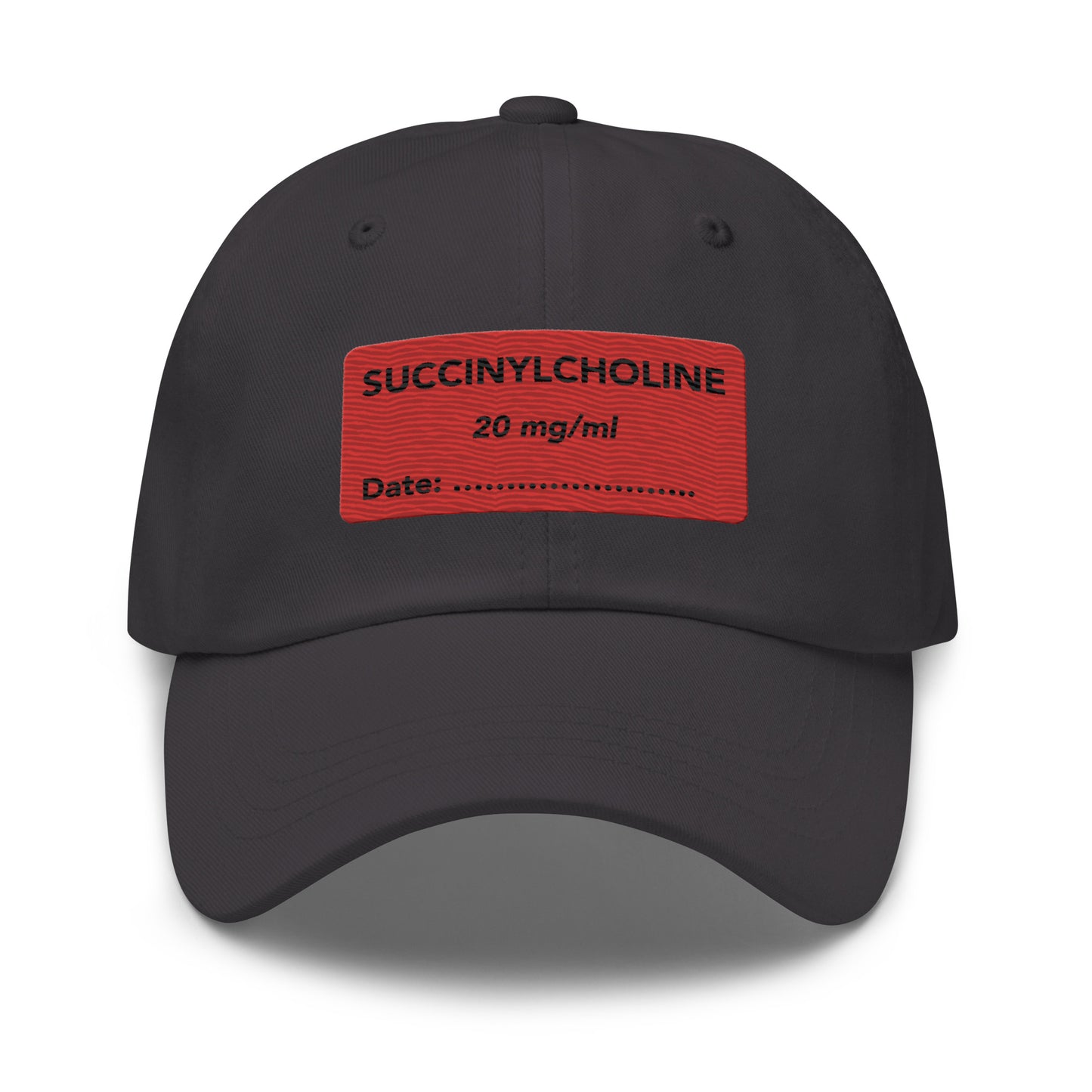 Succinylcholine Embroidered Hat
