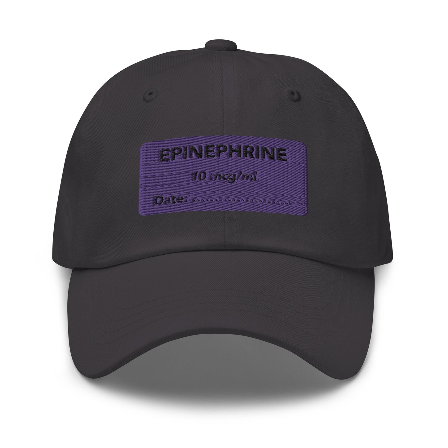 Epinephrine Embroidered Hat