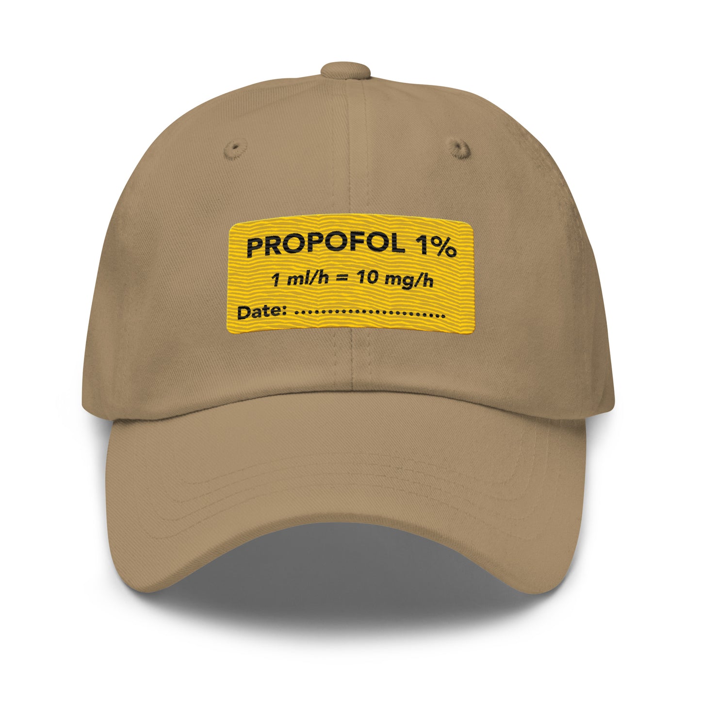 Propofol Embroidered Hat