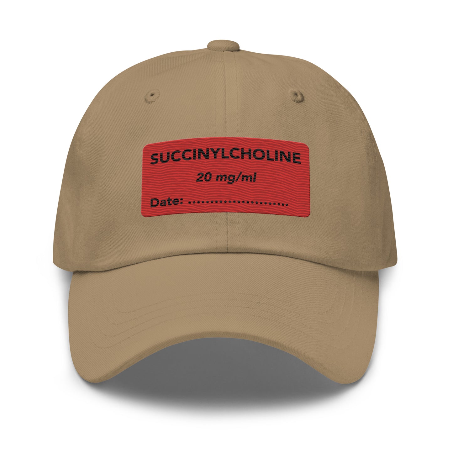 Succinylcholine Embroidered Hat