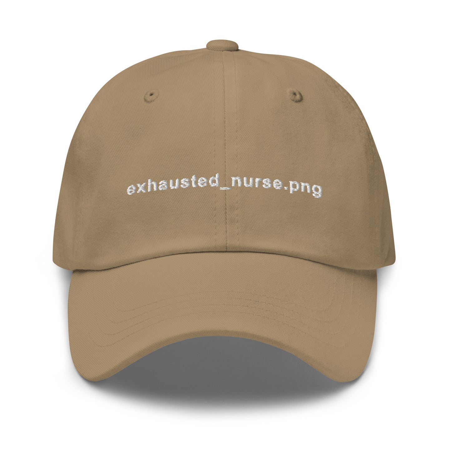 Exhausted_nurse.png Embroidered Hat