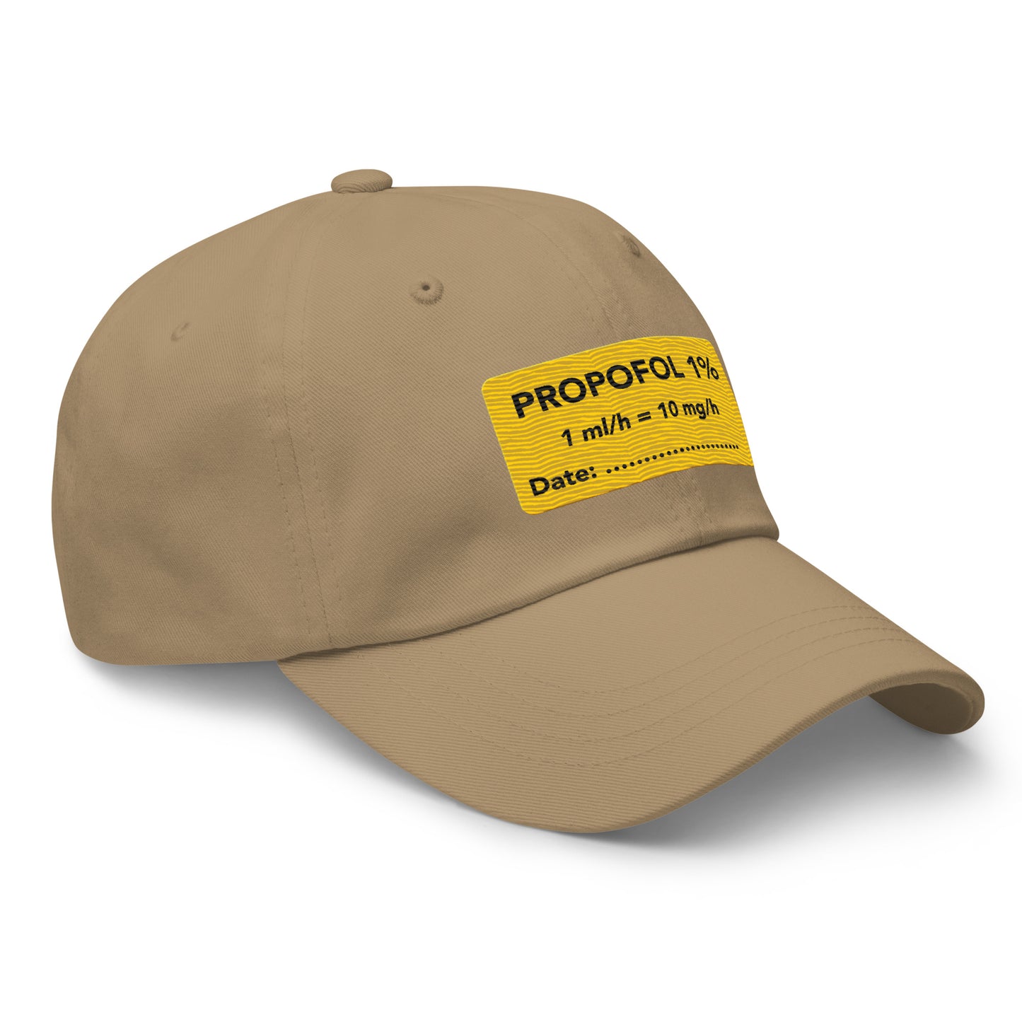 Propofol Embroidered Hat