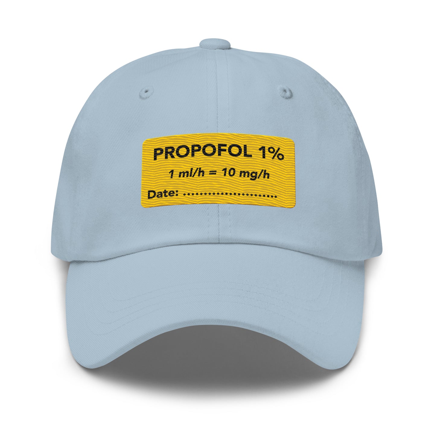 Propofol Embroidered Hat