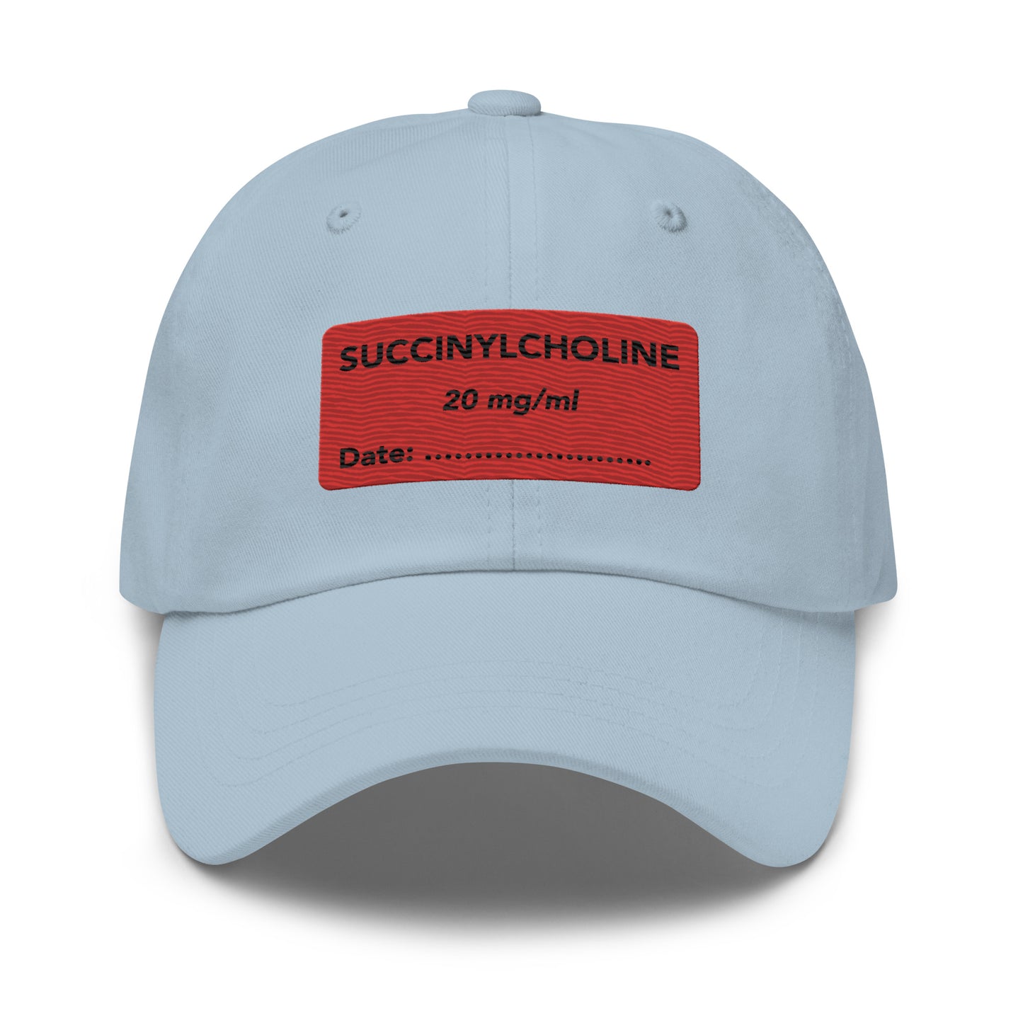 Succinylcholine Embroidered Hat