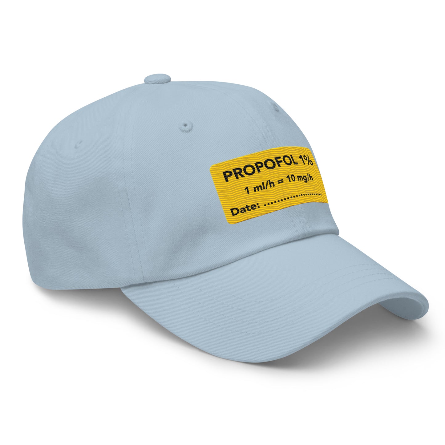 Propofol Embroidered Hat