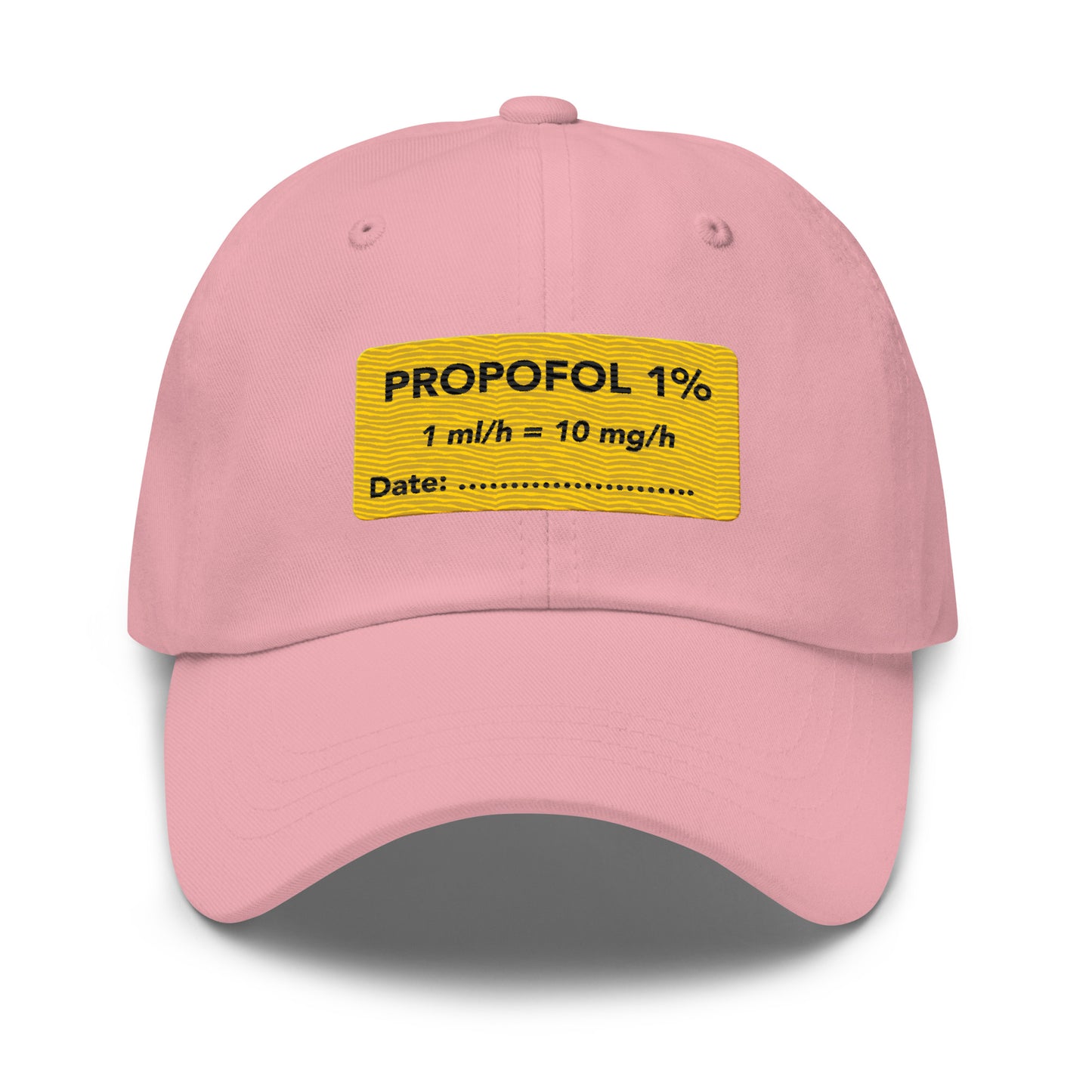 Propofol Embroidered Hat
