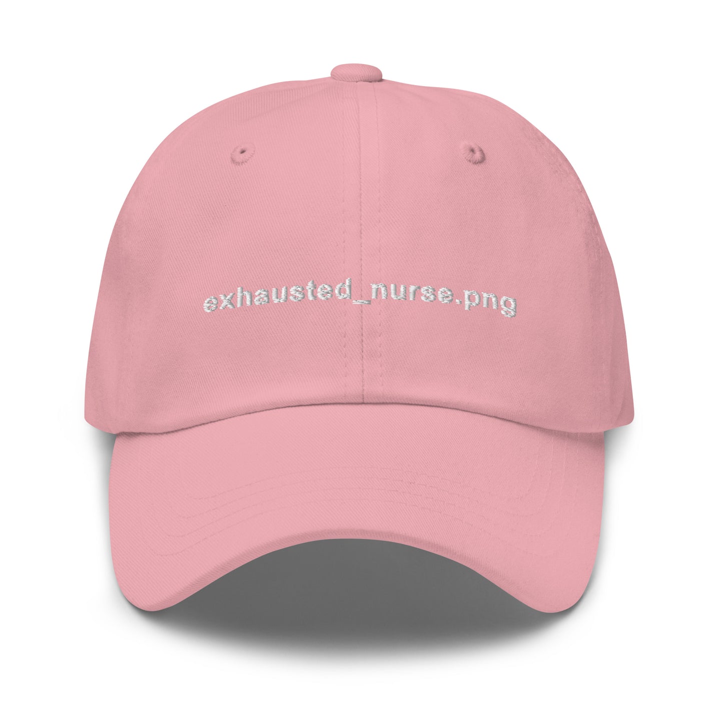 Exhausted_nurse.png Embroidered Hat