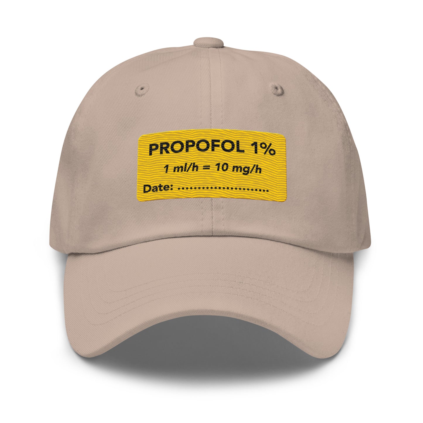 Propofol Embroidered Hat