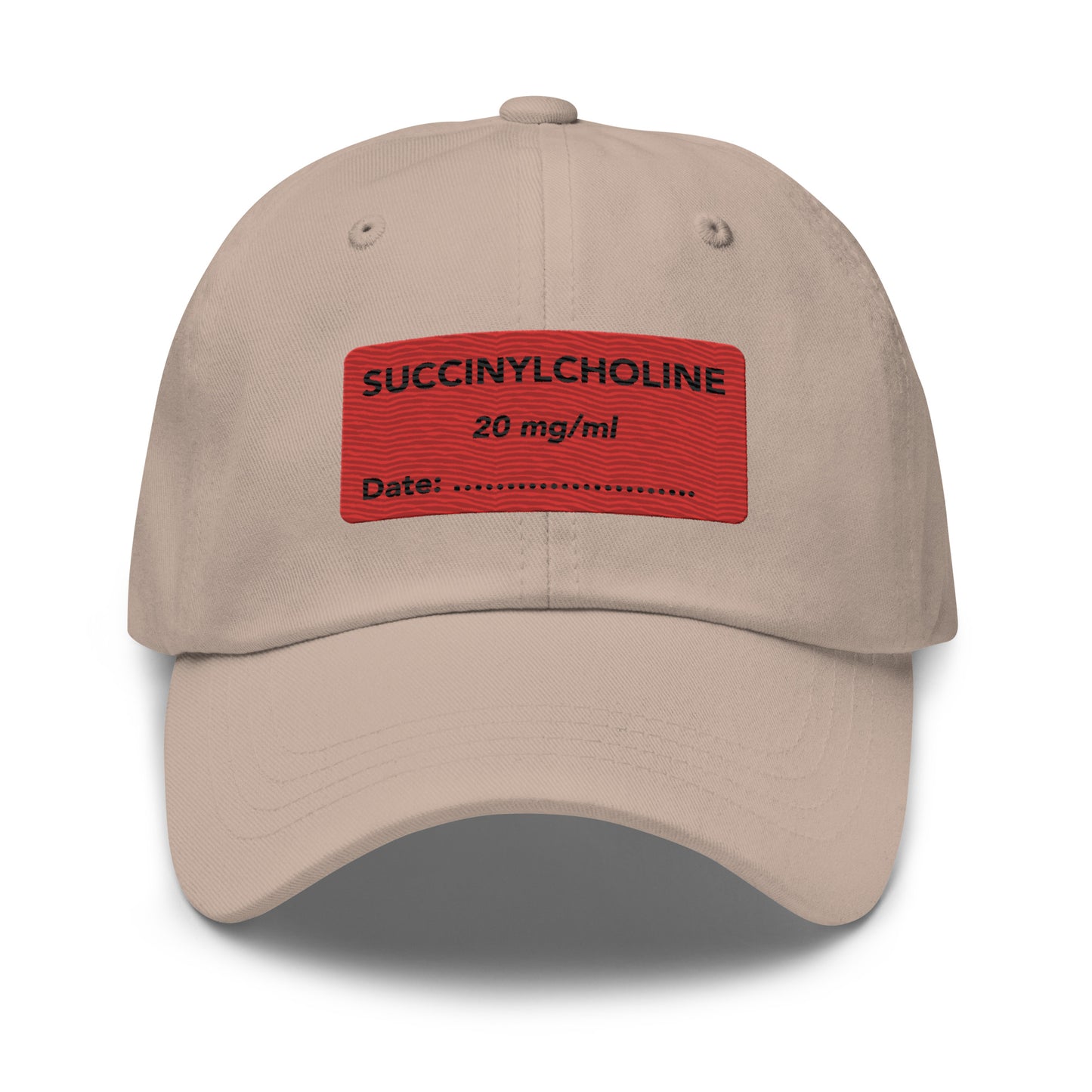 Succinylcholine Embroidered Hat