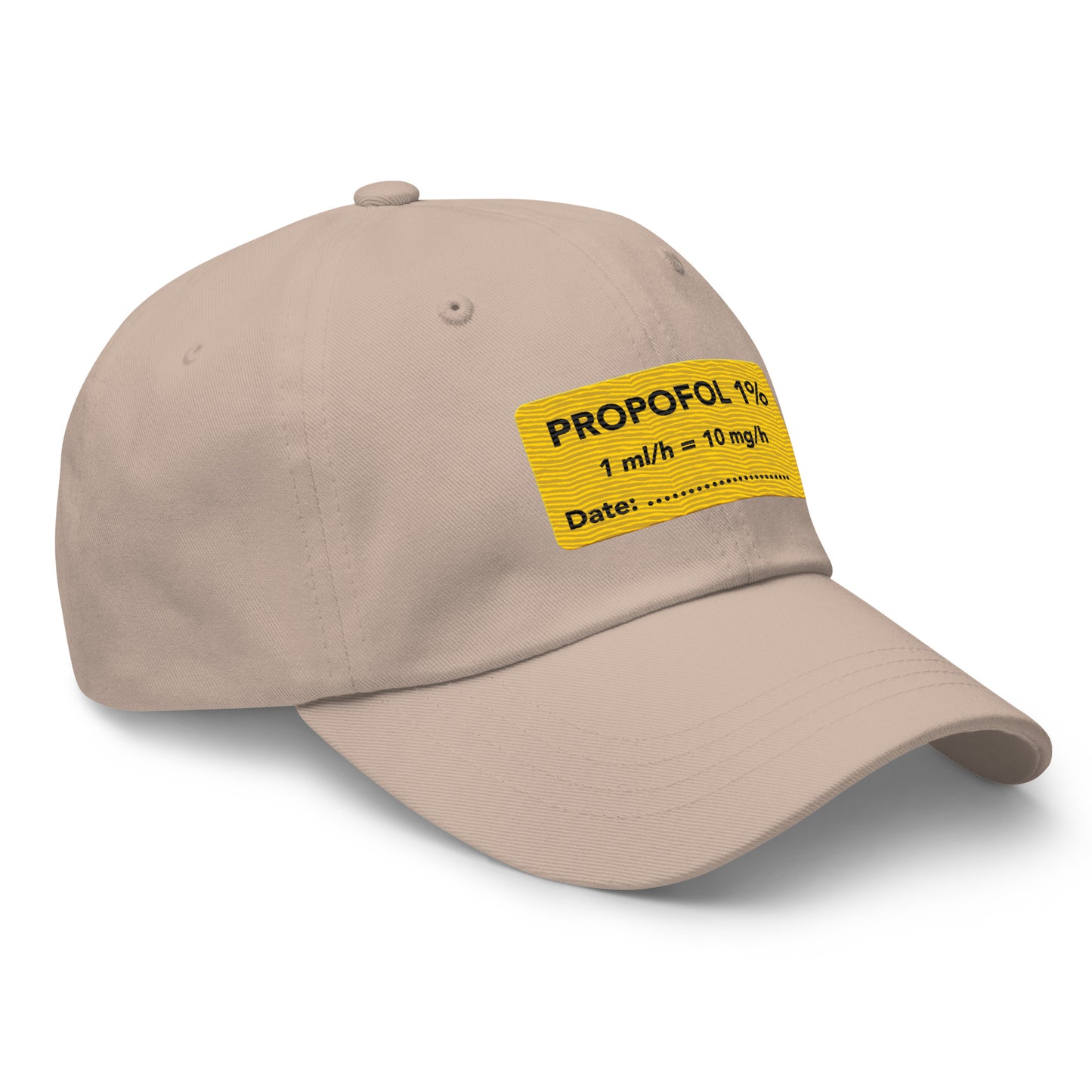 Propofol Embroidered Hat