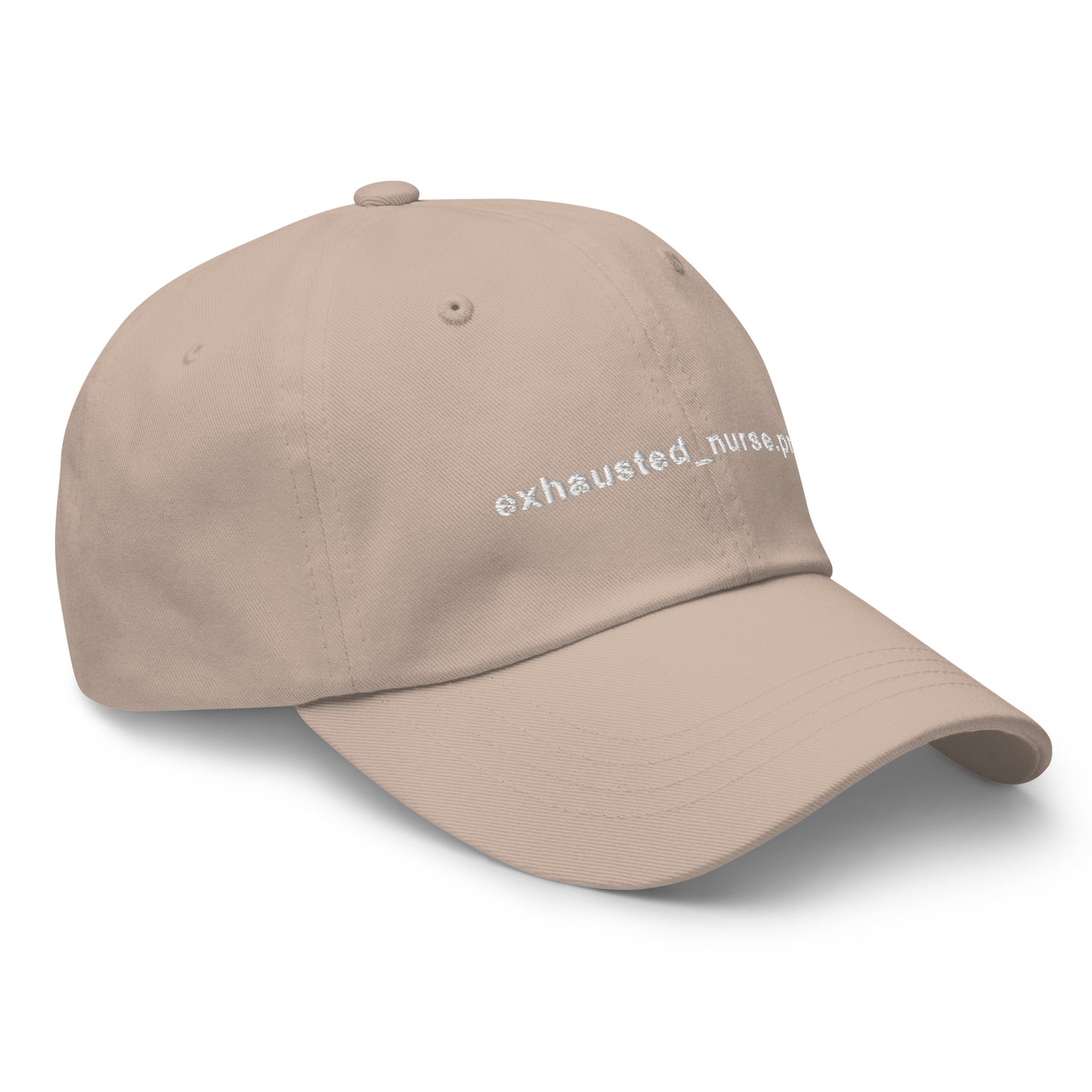 Exhausted_nurse.png Embroidered Hat