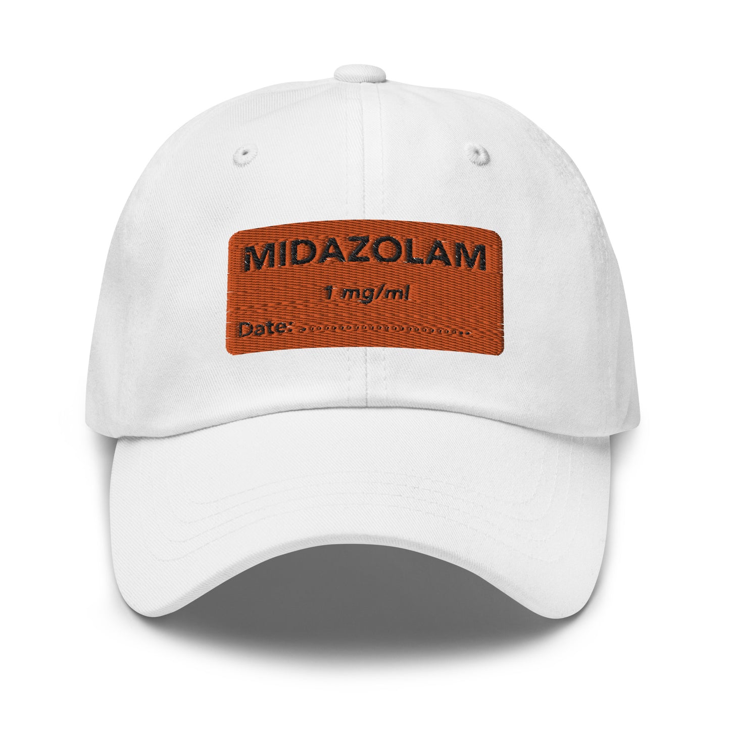 Midazolam Embroidered Hat