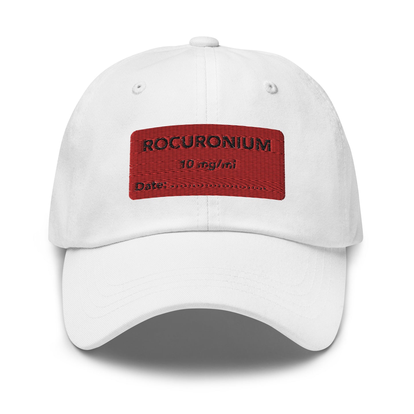 Rocuronium Embroidered Hat