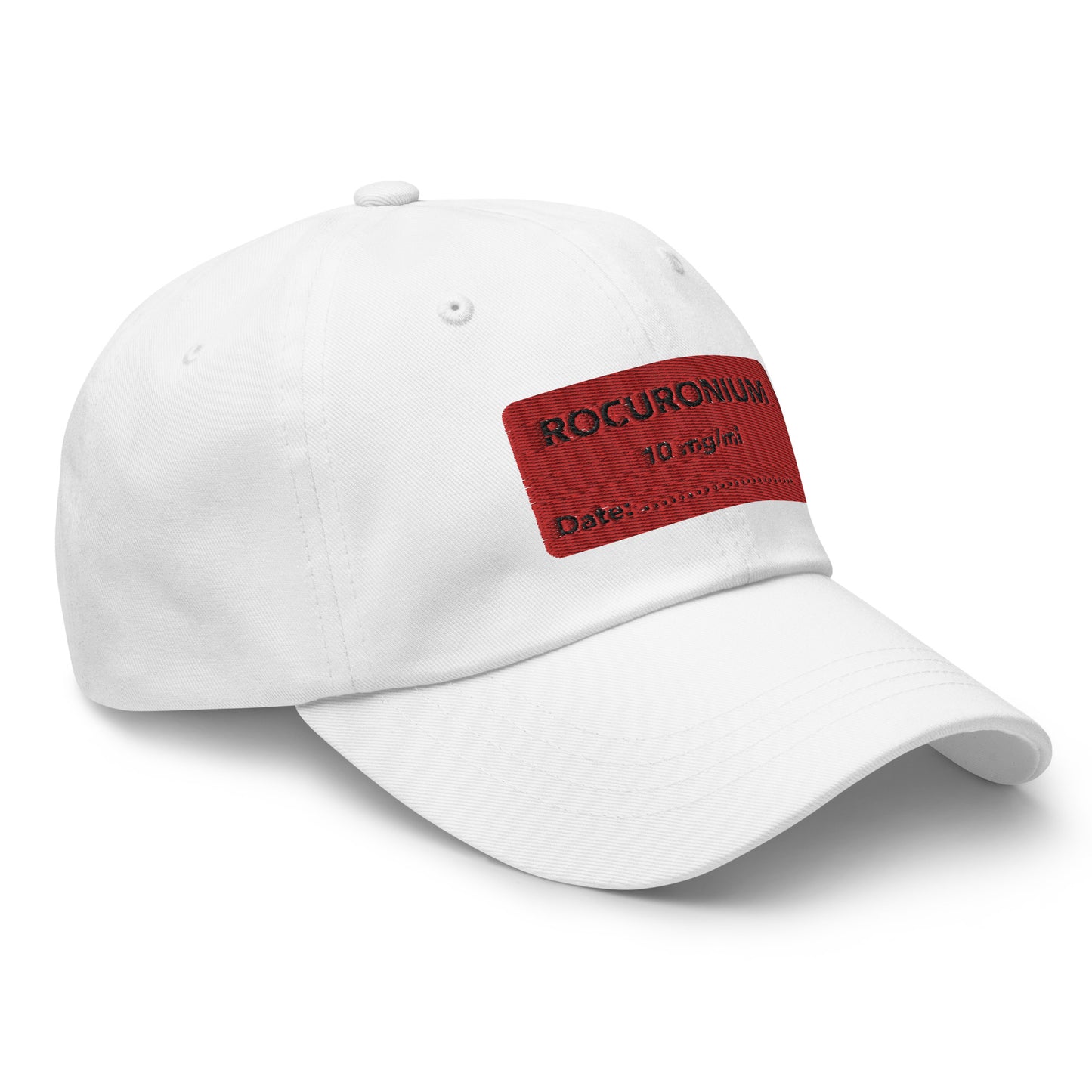 Rocuronium Embroidered Hat