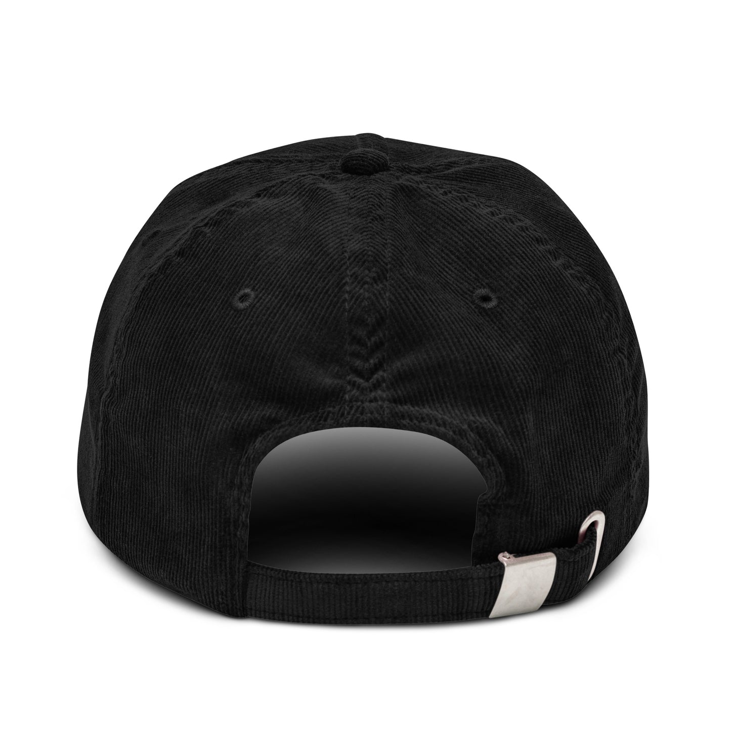 Studying Embroidered Corduroy Hat