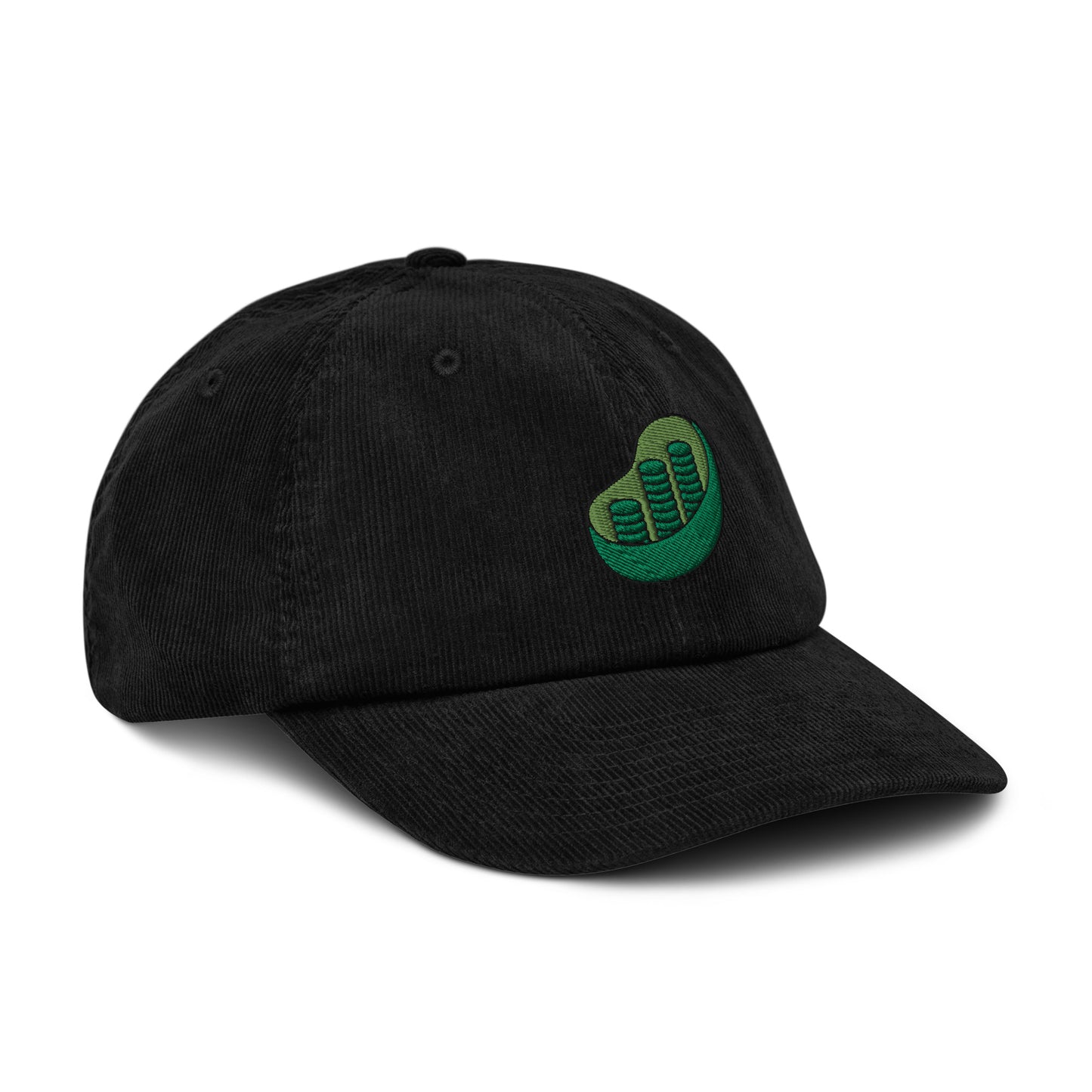 Chloroplast Embroidered Corduroy Hat