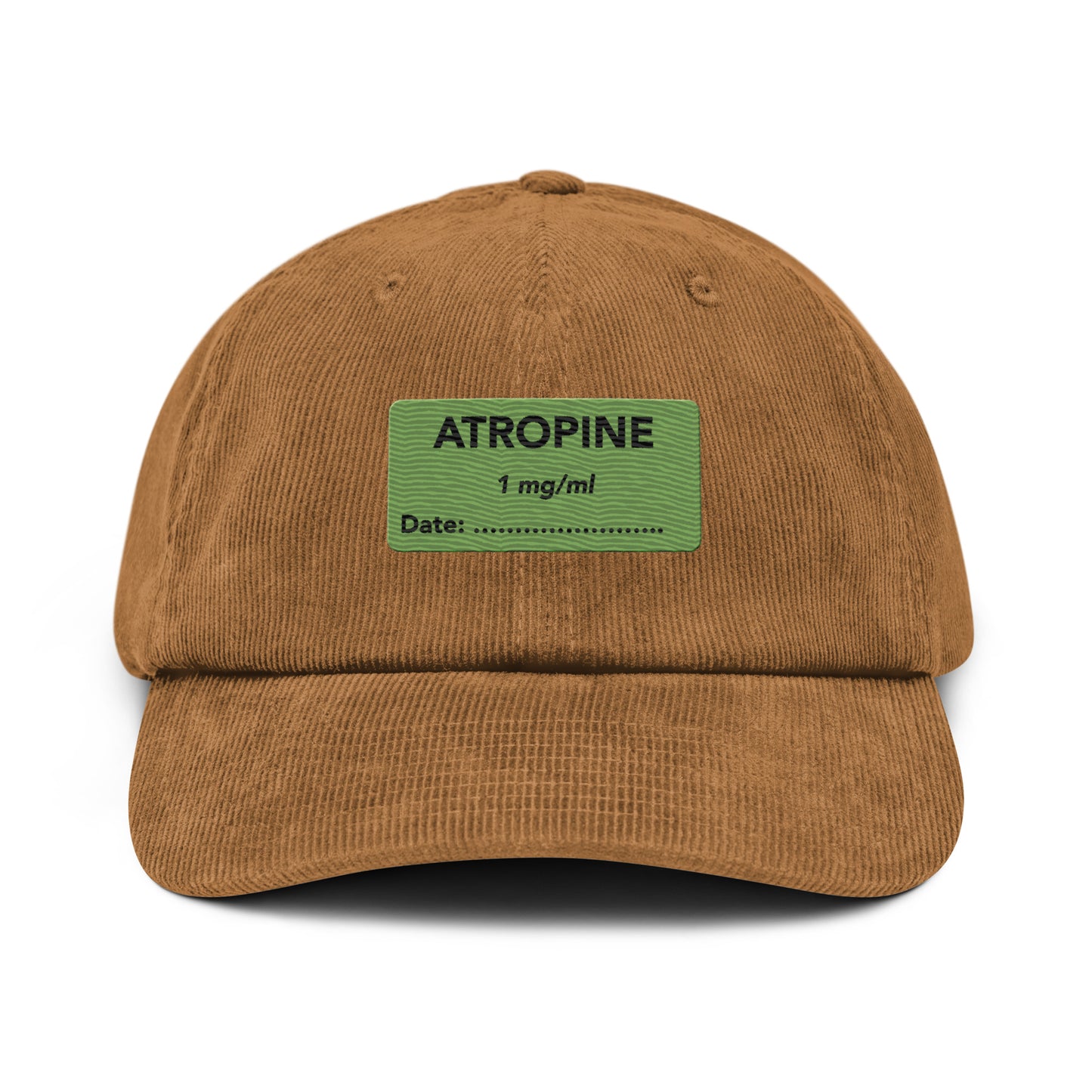 Atropine Embroidered Corduroy Hat