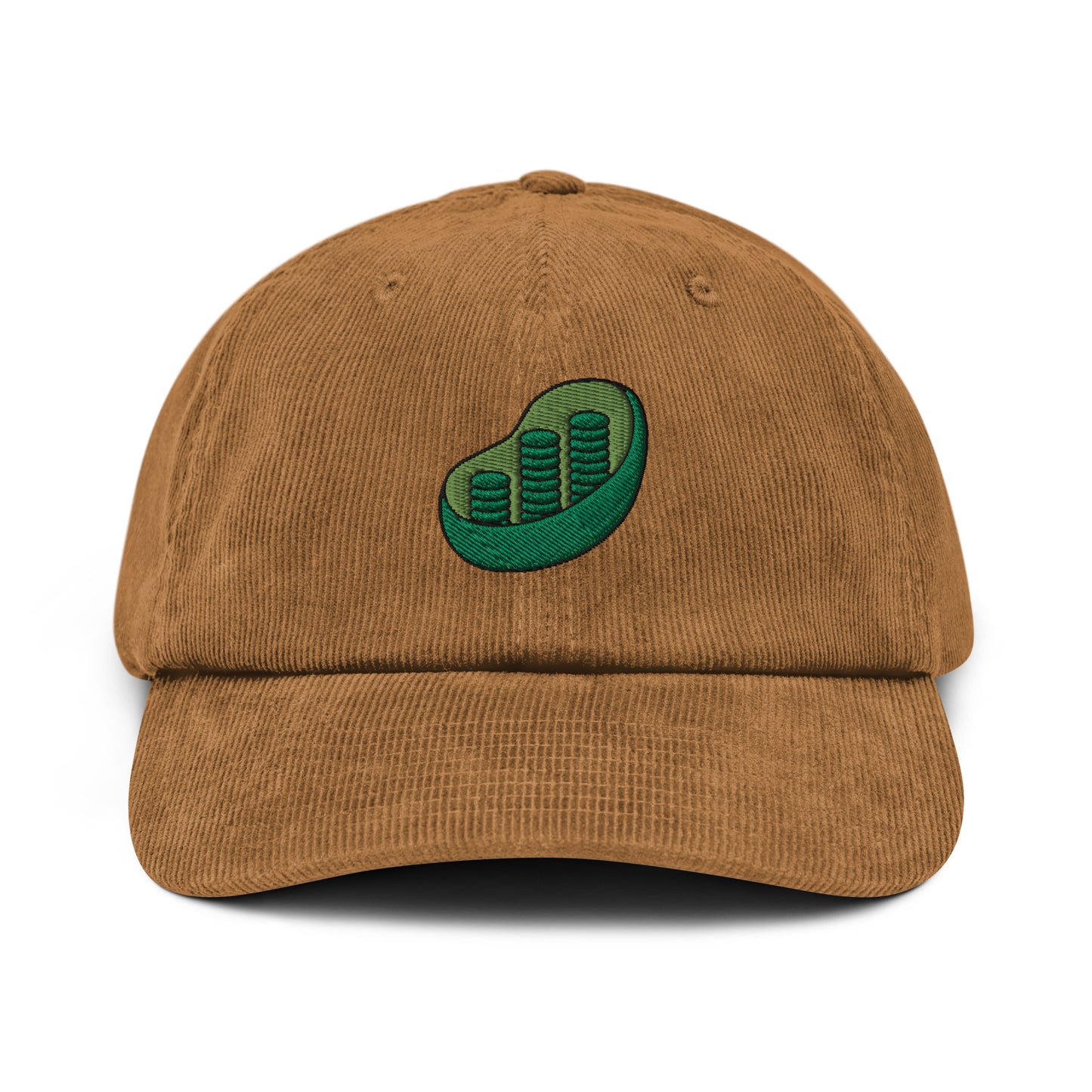 Chloroplast Embroidered Corduroy Hat