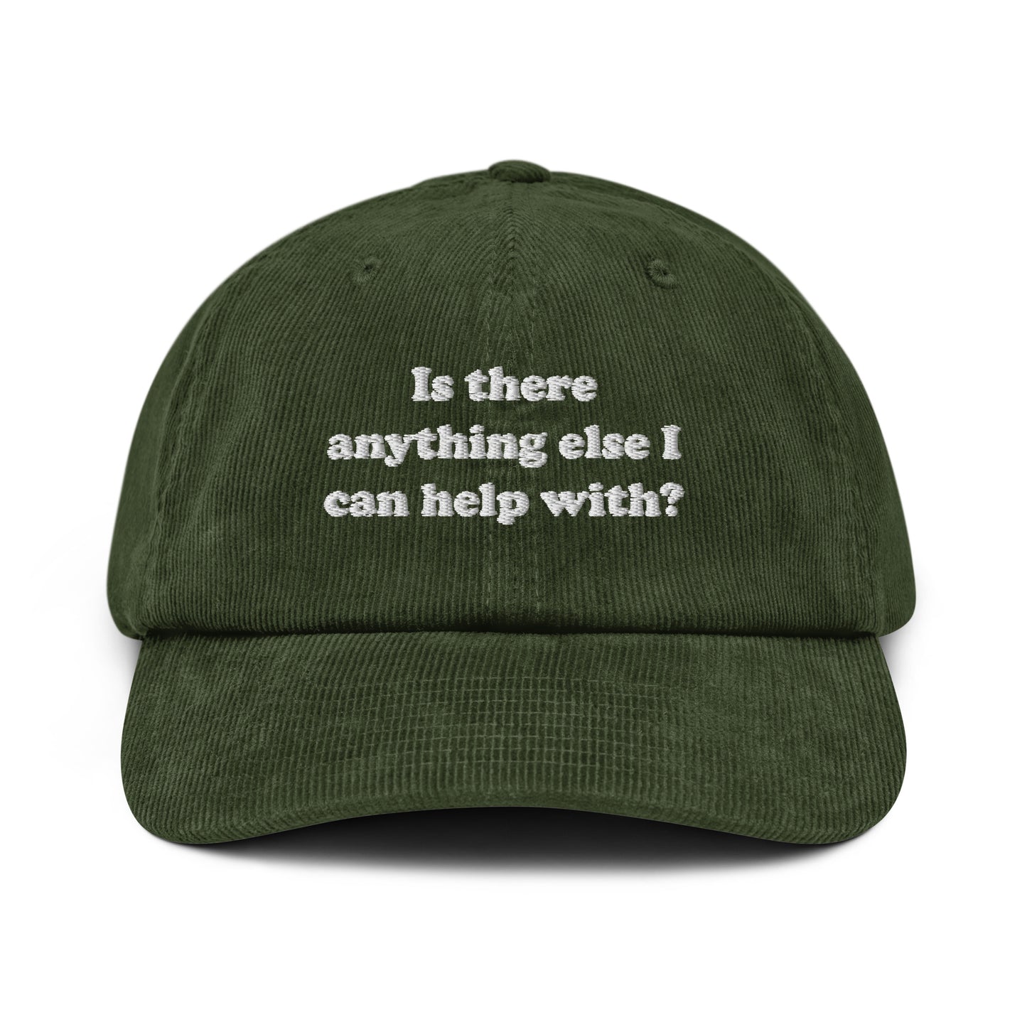 Is there anything else I can help with Embroidered Corduroy Hat