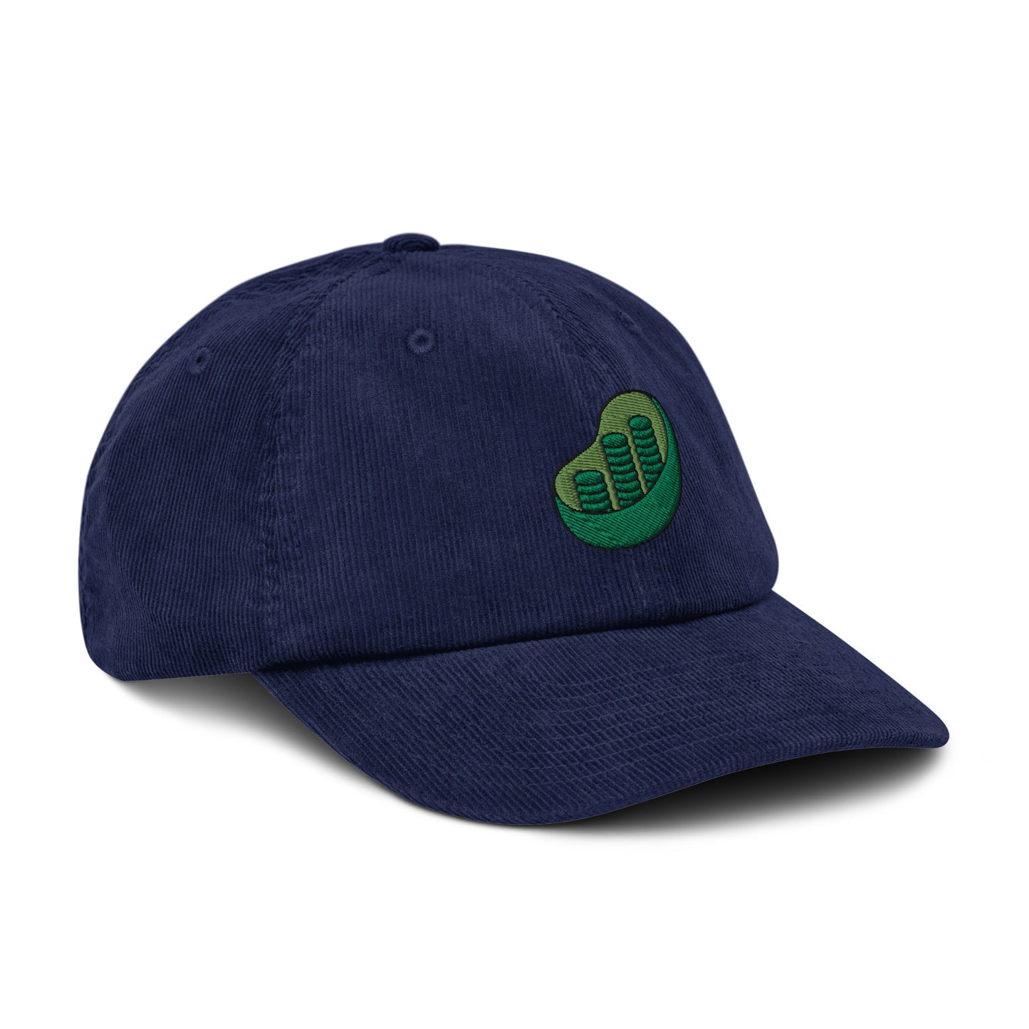 Chloroplast Embroidered Corduroy Hat