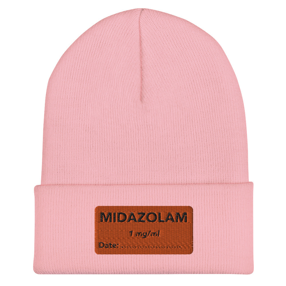 Midazolam Embroidered Beanie