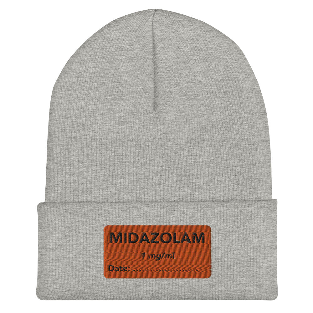 Midazolam Embroidered Beanie