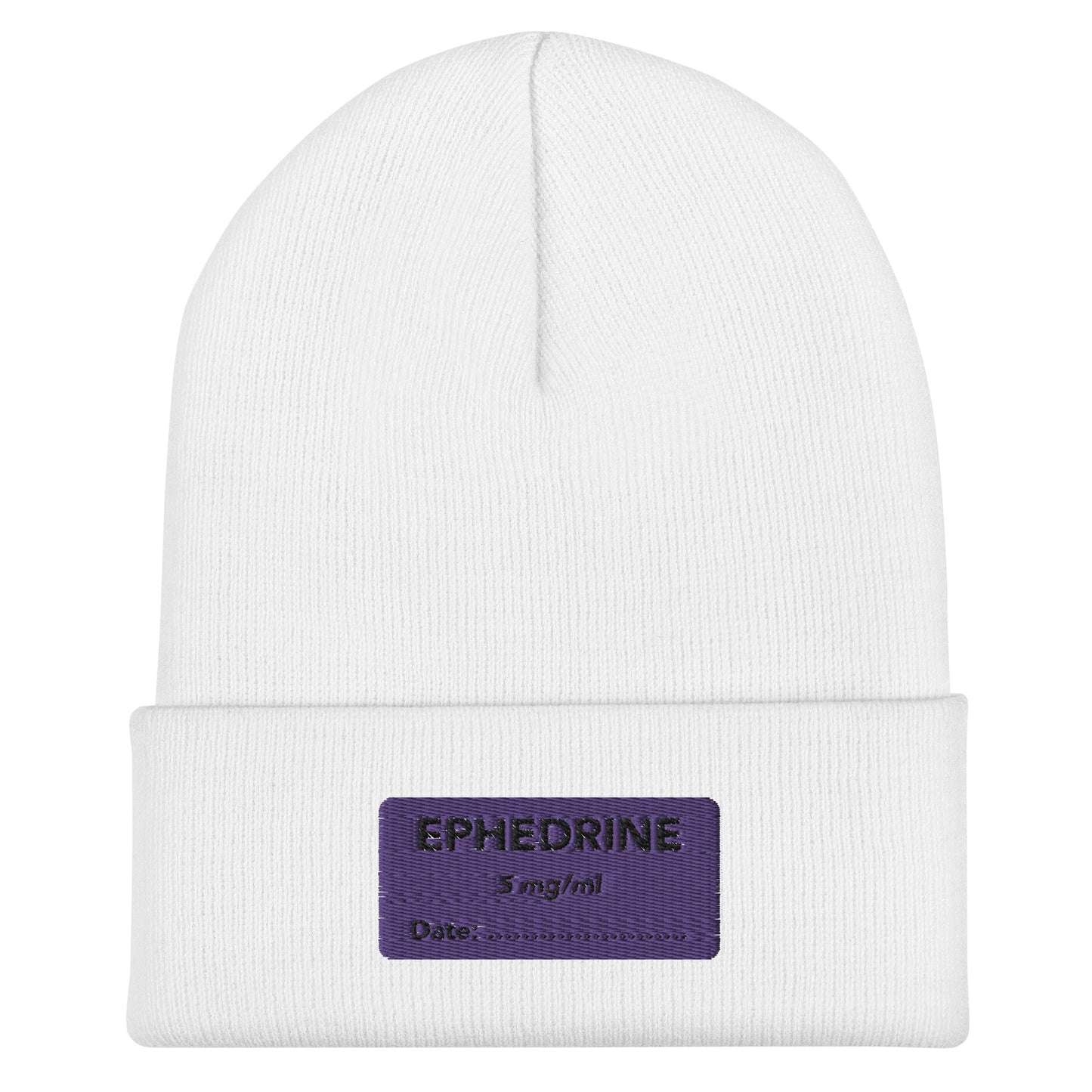 Ephedrine Embroidered Beanie