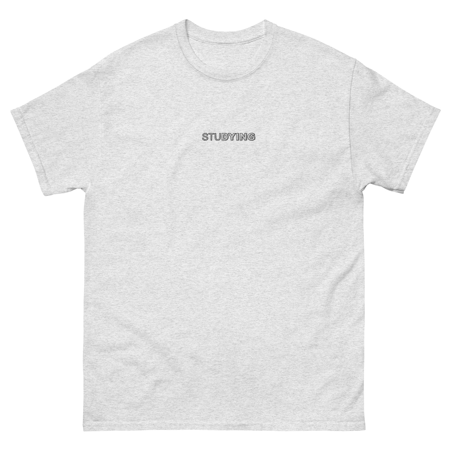 Studying Embroidered Oversized T-shirt