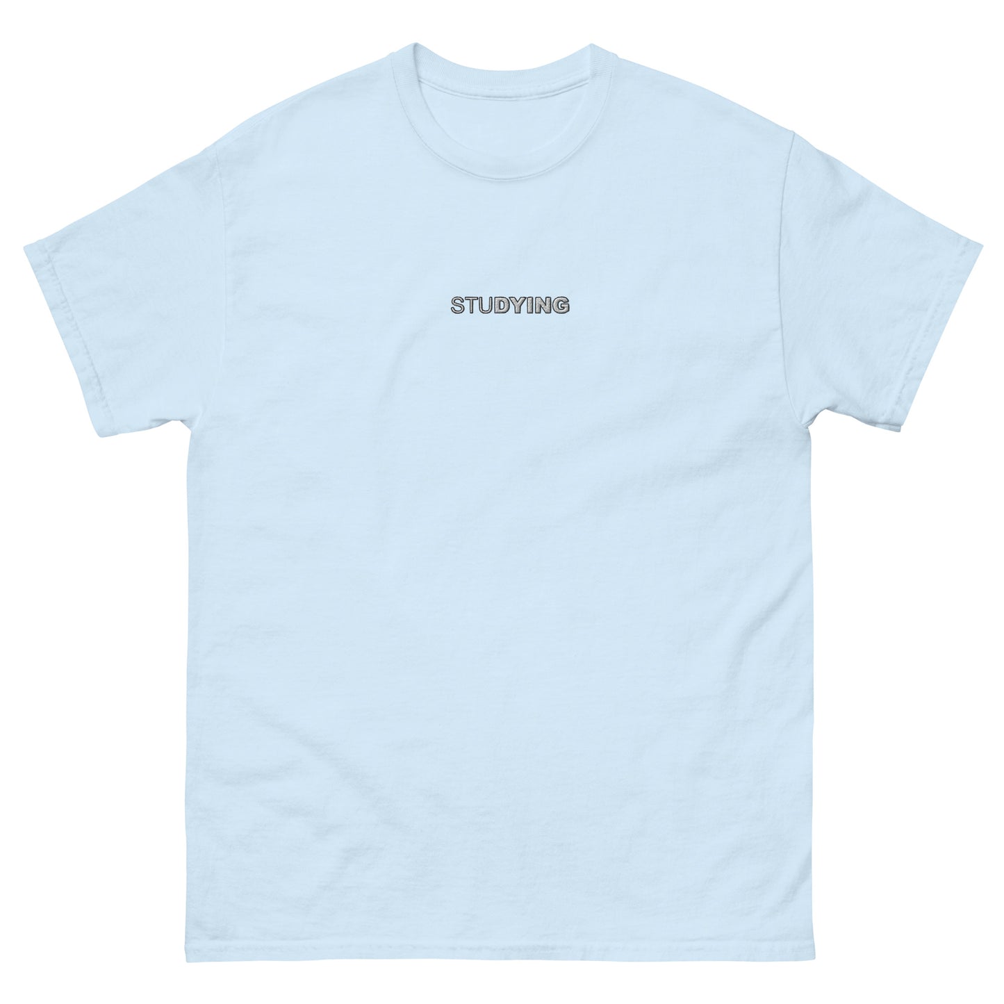 Studying Embroidered Oversized T-shirt