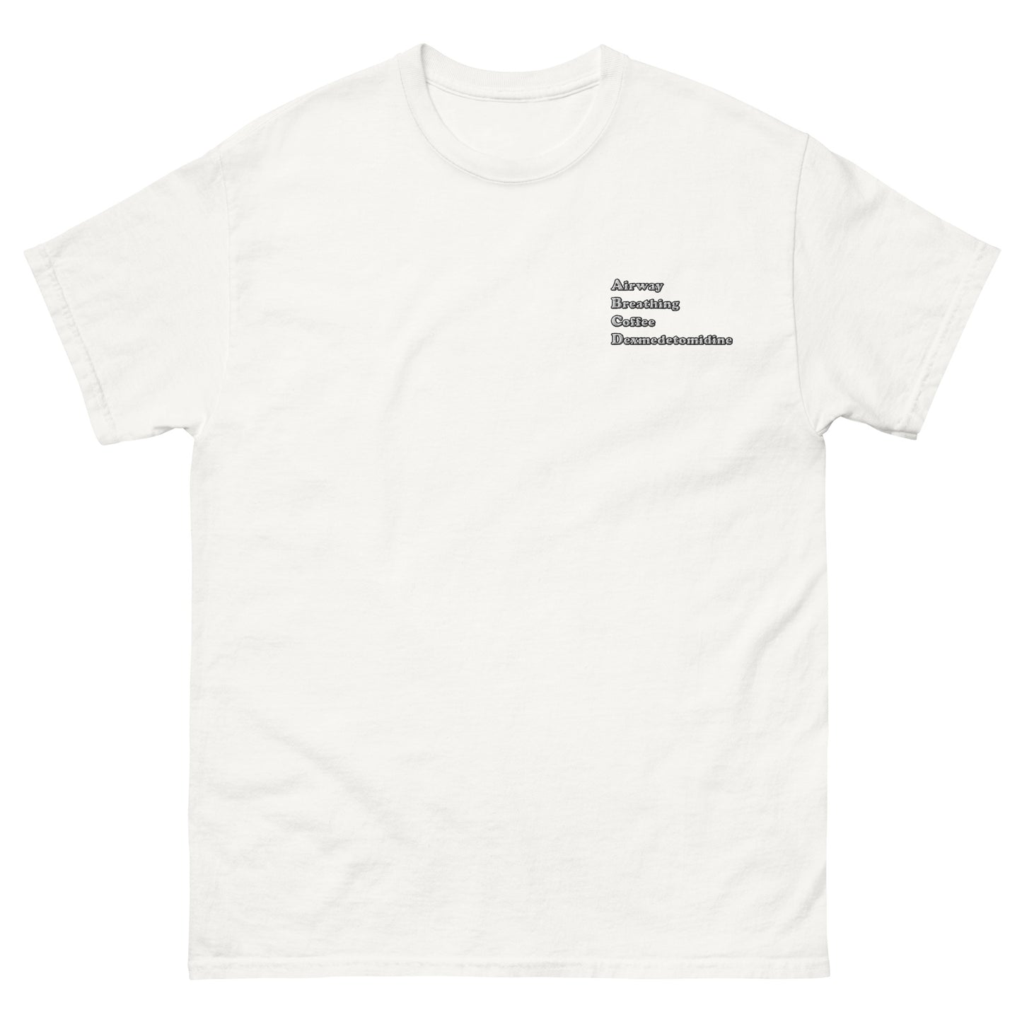 ABCD Embroidered Oversized T-shirt