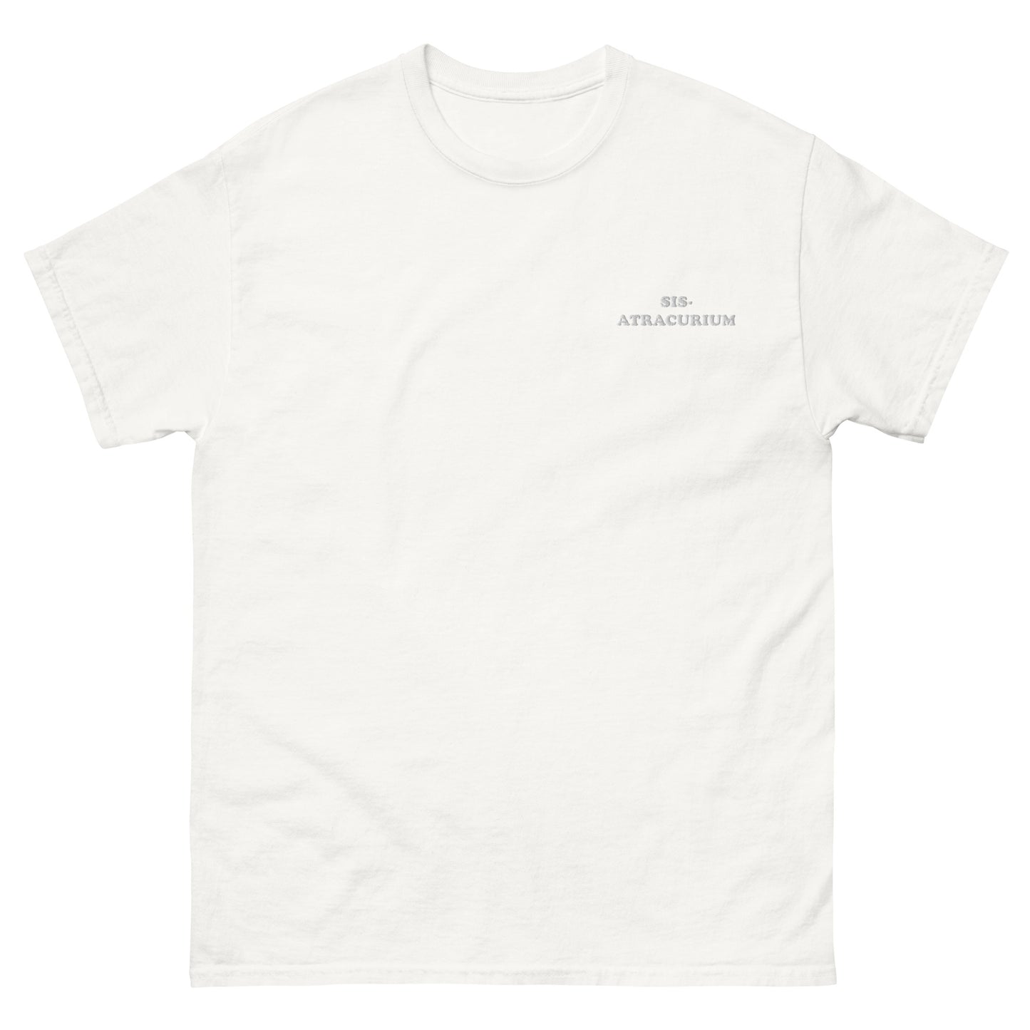 Sis-Atracurium Embroidered Oversized T-shirt