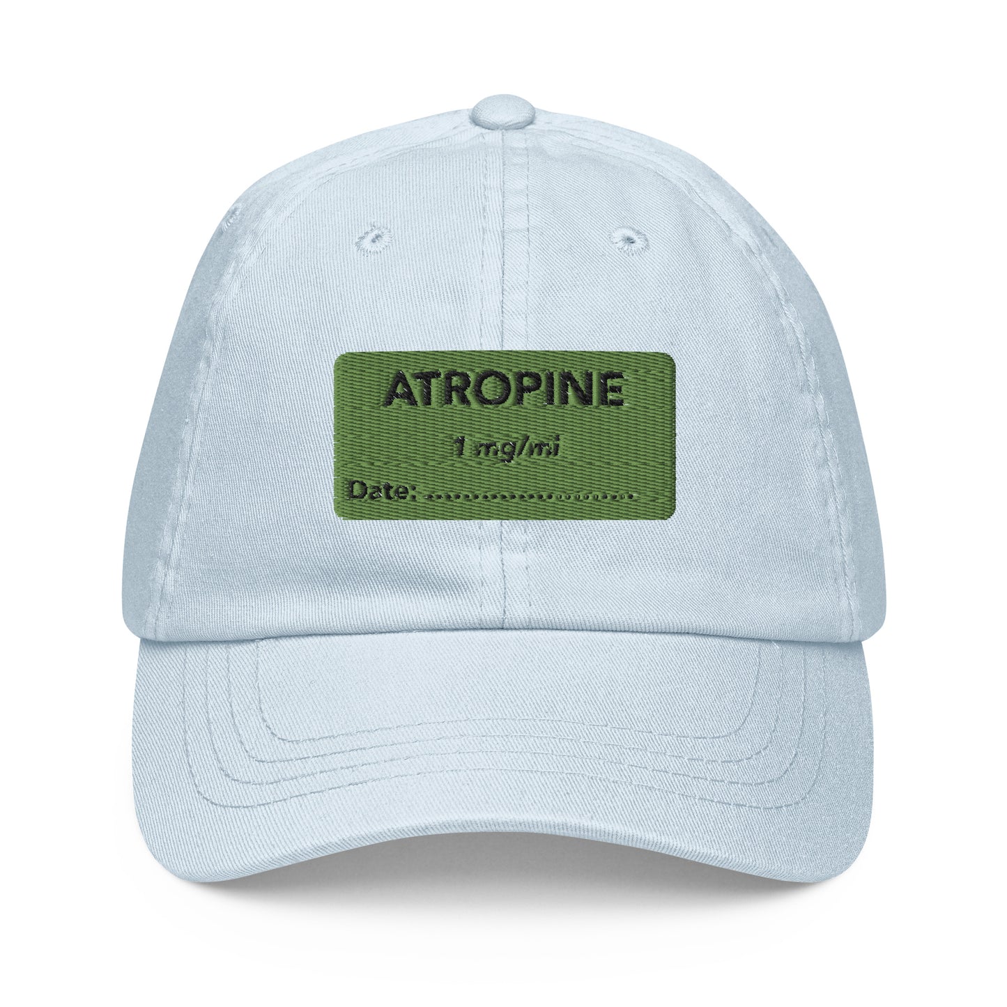 Atropine Embroidered Pastel Hat