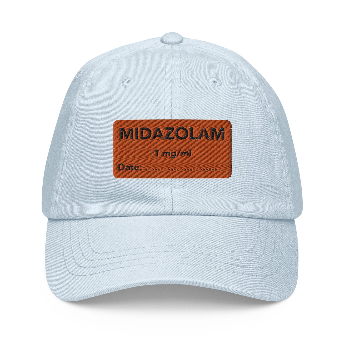 Midazolam Embroidered Pastel Hat
