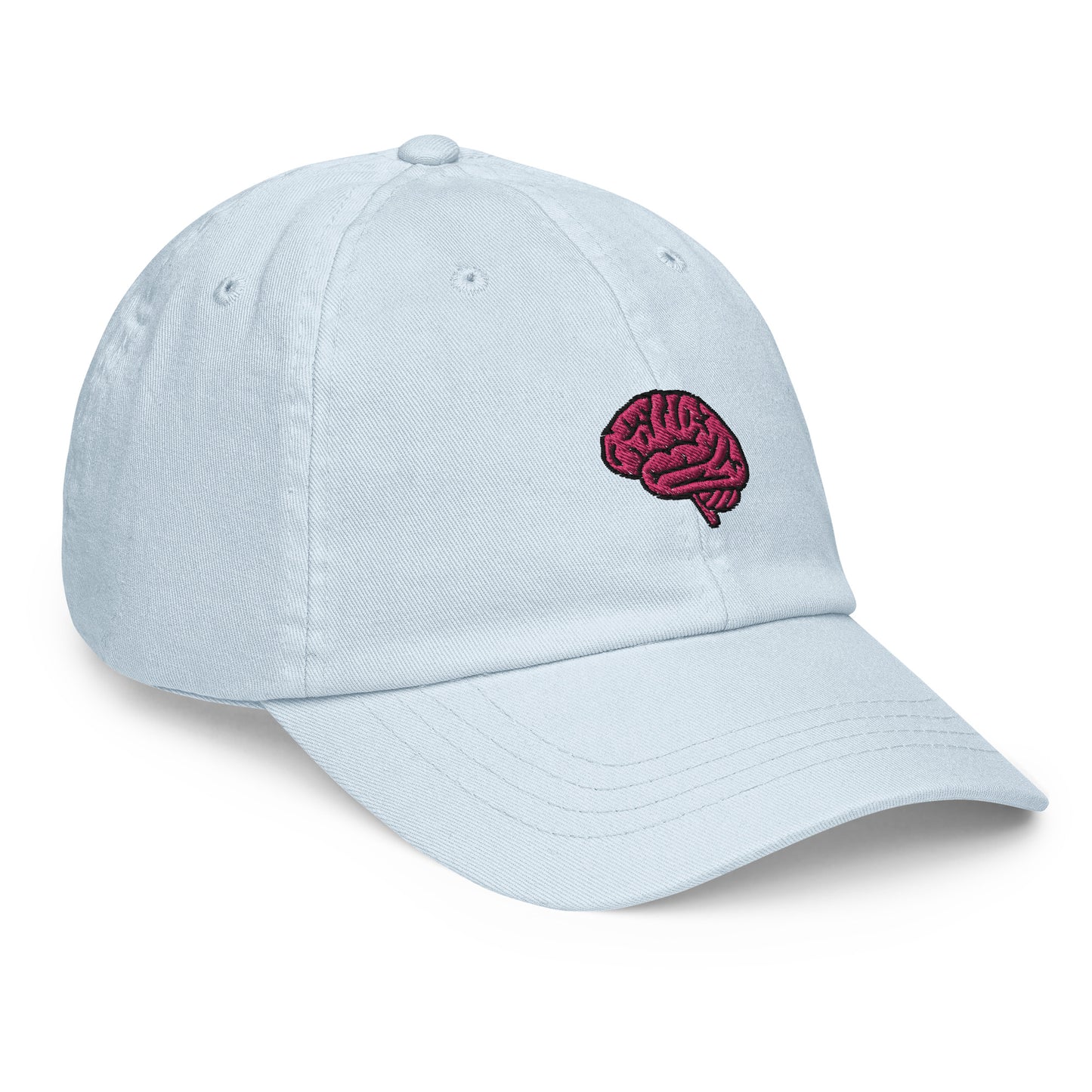 Brain Embroidered Pastel Hat