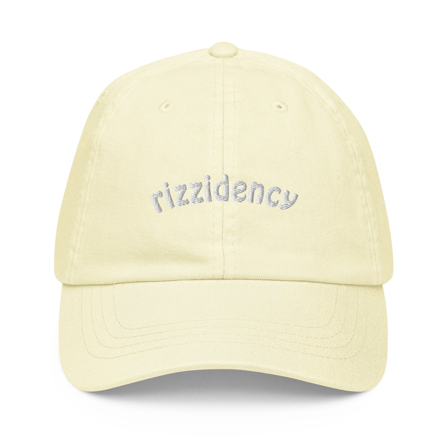 Rizzidency Embroidered Pastel Hat