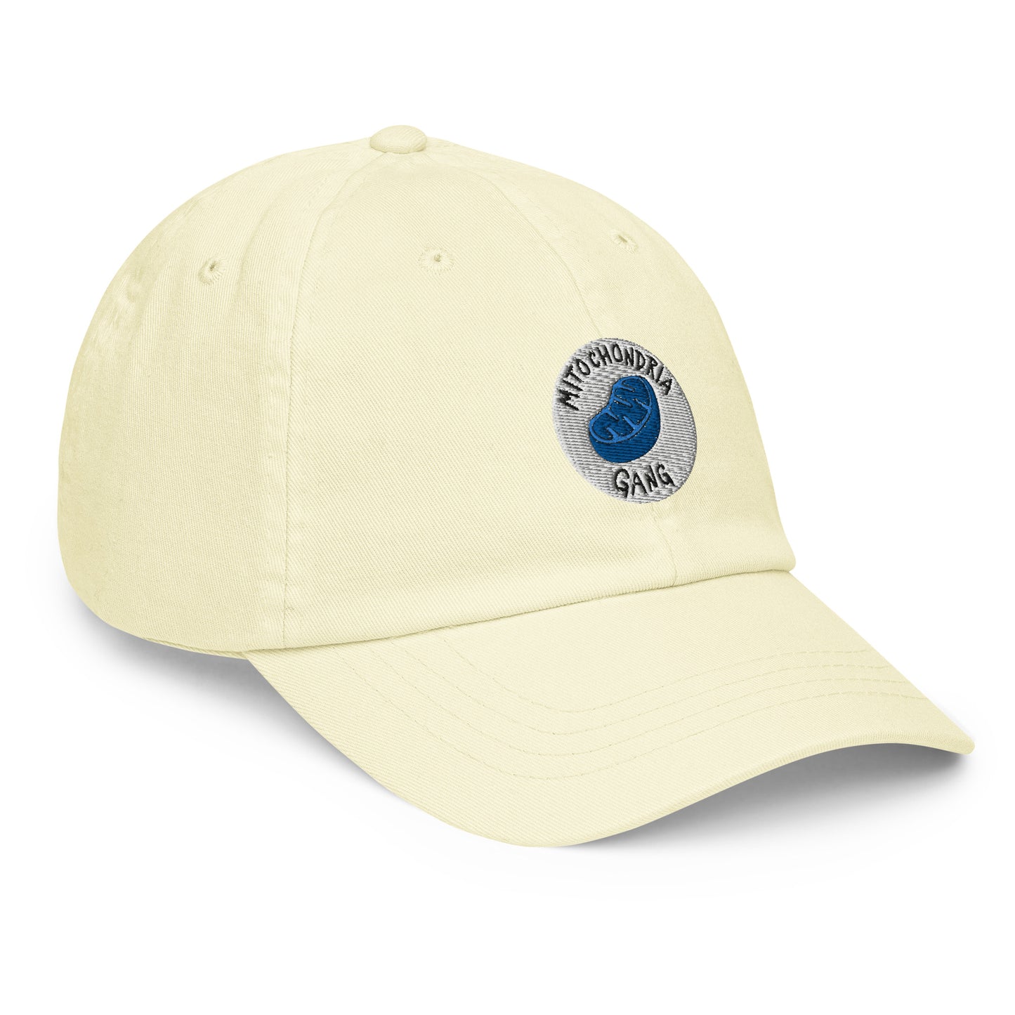 Mitochondria Gang Embroidered Pastel Hat