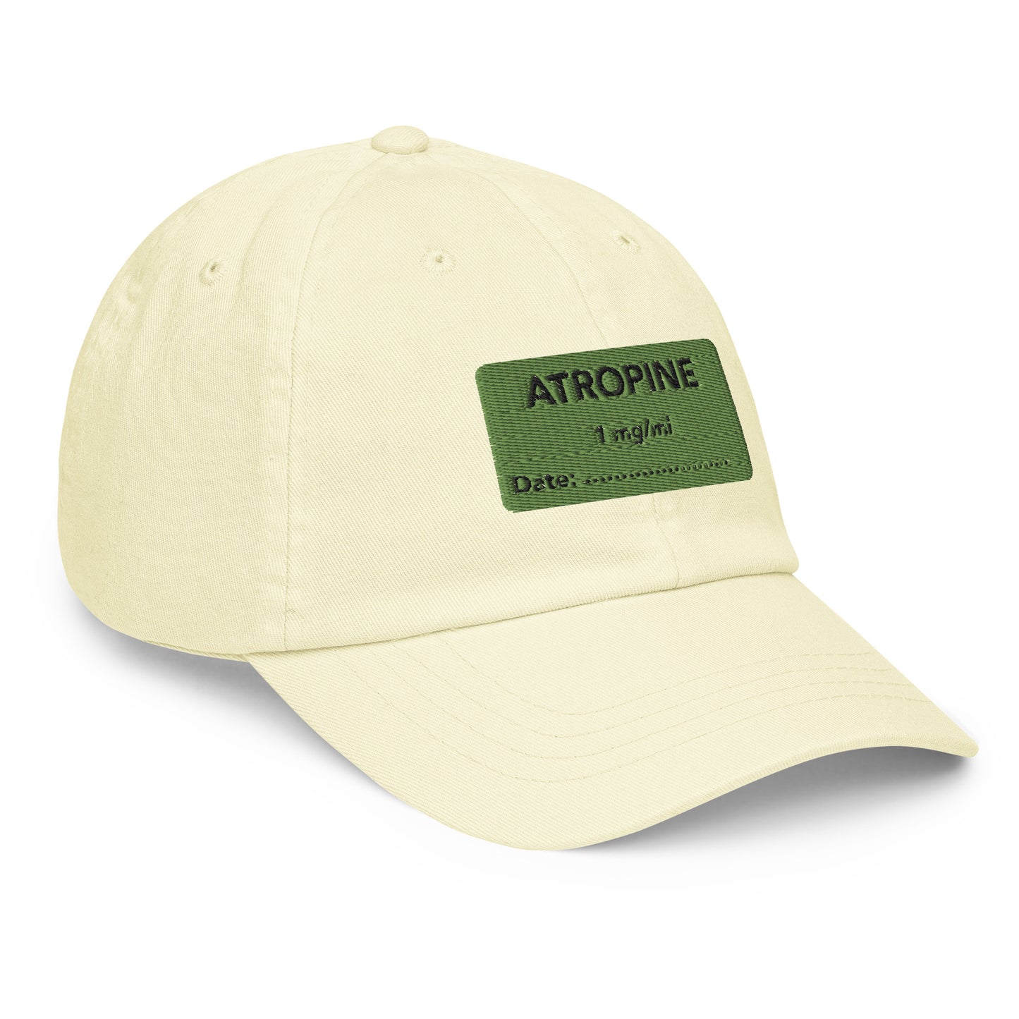 Atropine Embroidered Pastel Hat