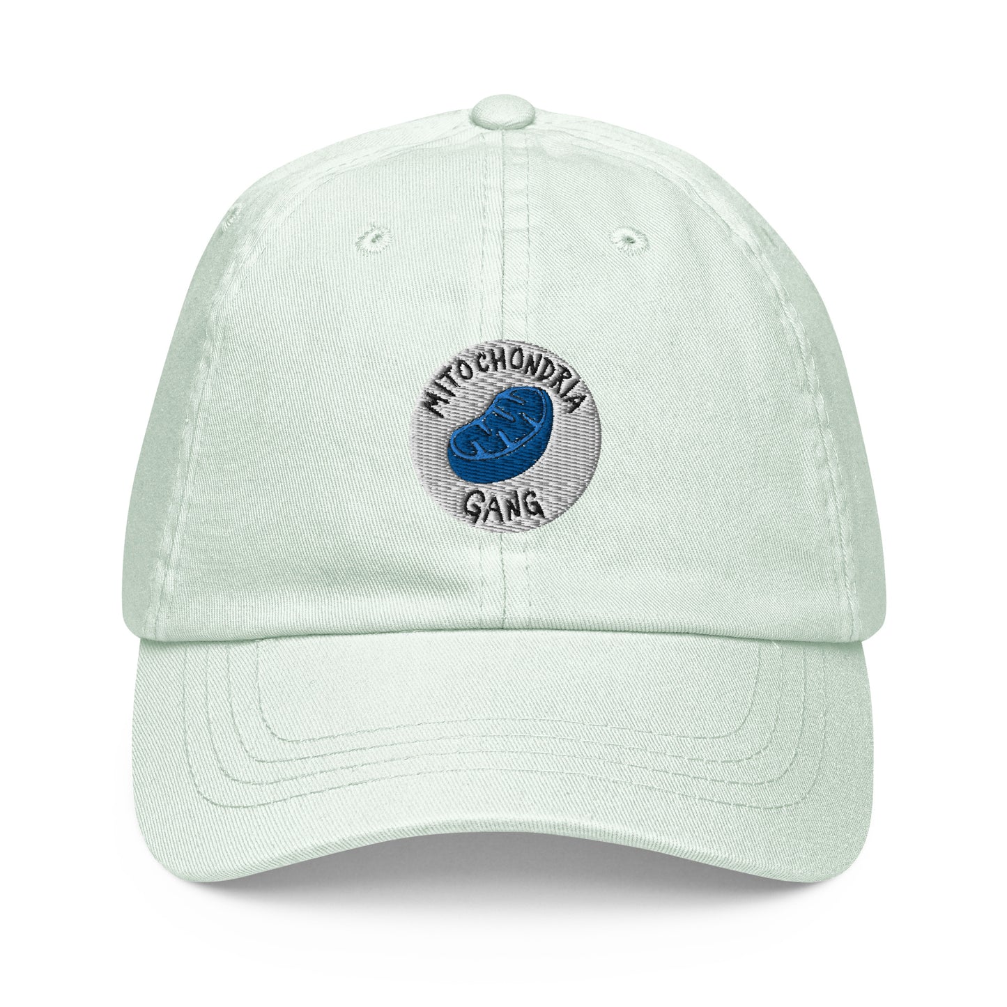Mitochondria Gang Embroidered Pastel Hat