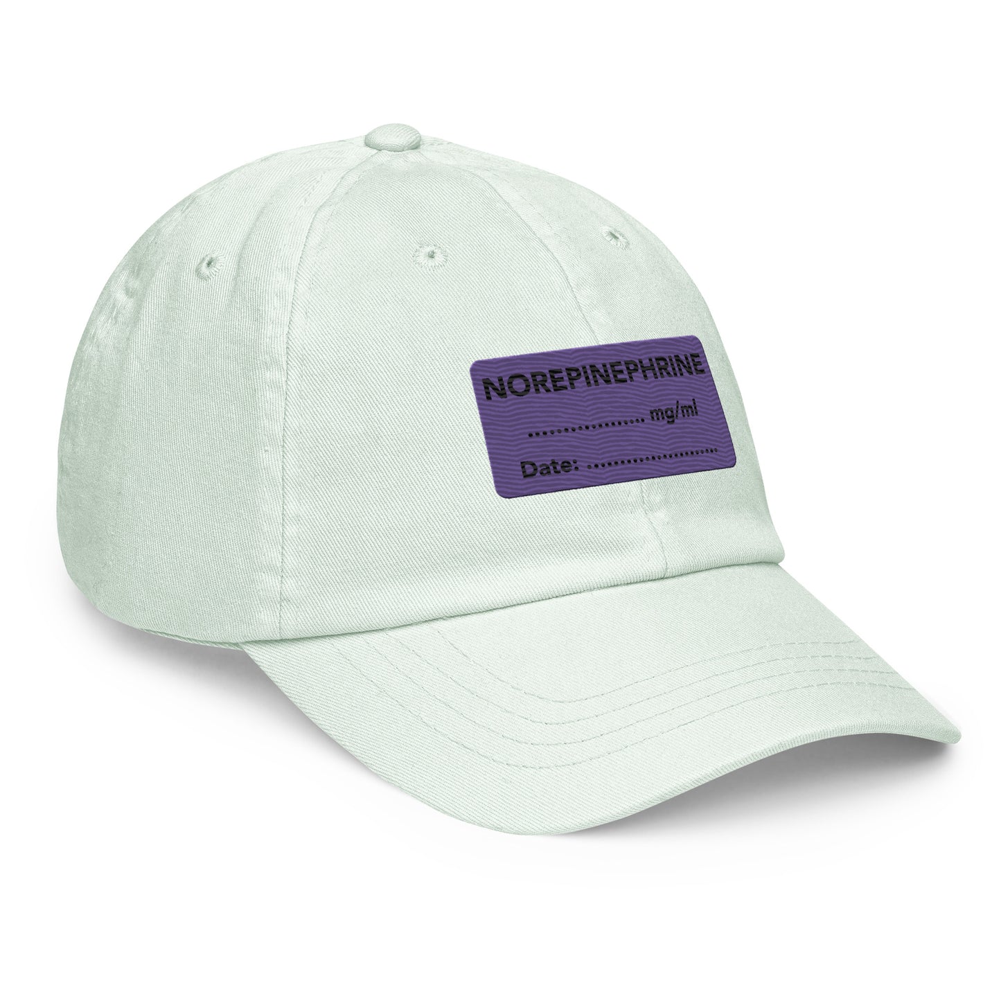 Norepinephrine Embroidered Pastel Hat