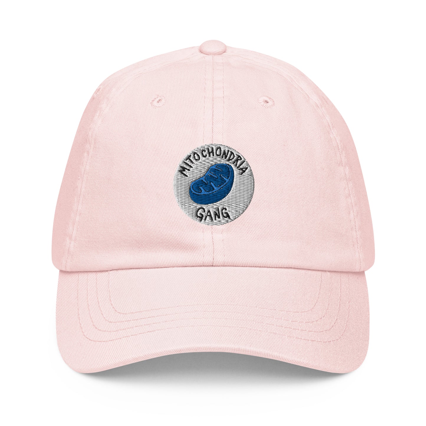 Mitochondria Gang Embroidered Pastel Hat