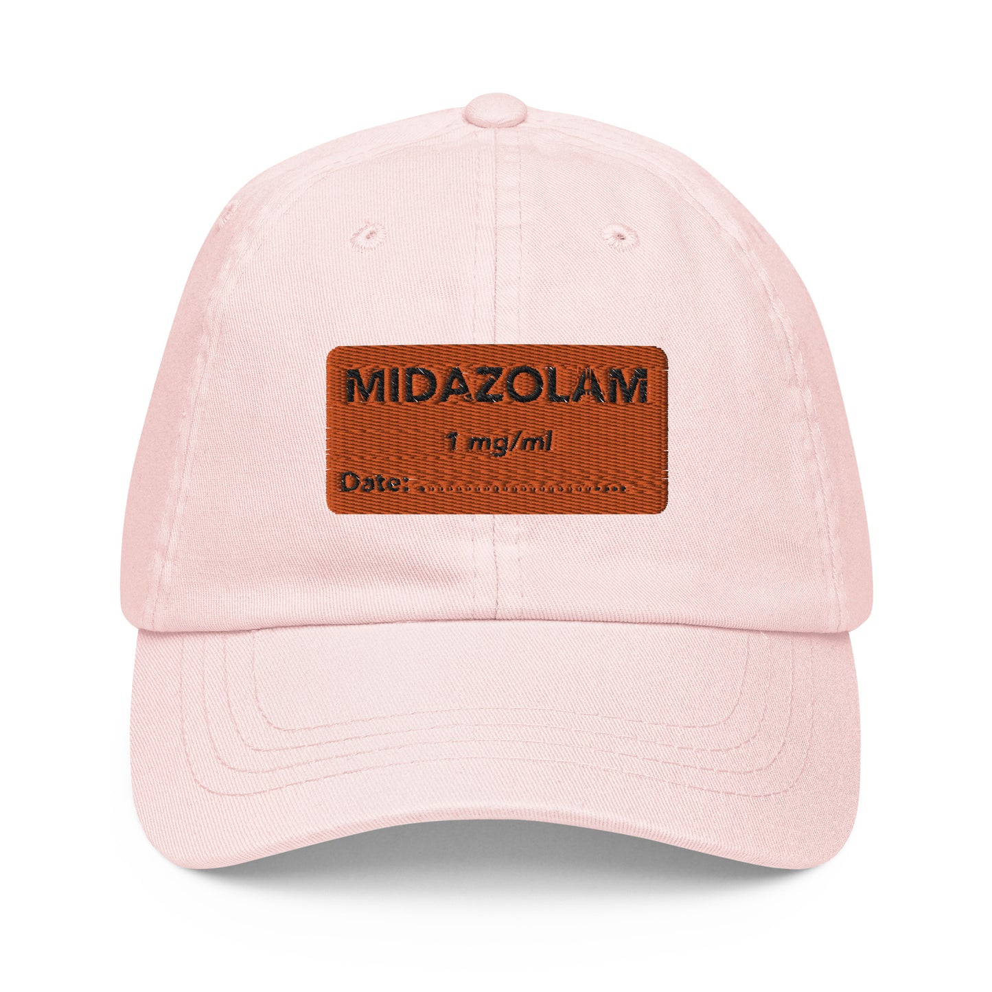 Midazolam Embroidered Pastel Hat