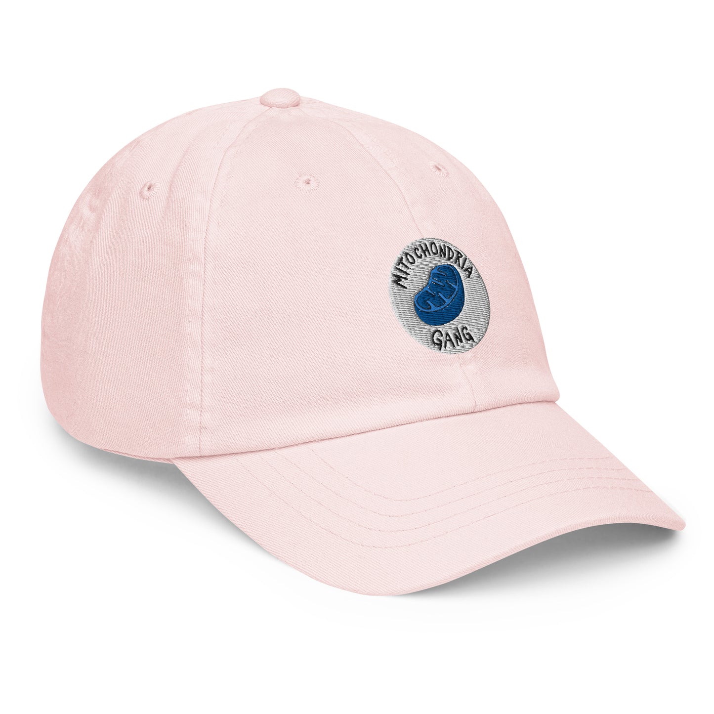 Mitochondria Gang Embroidered Pastel Hat